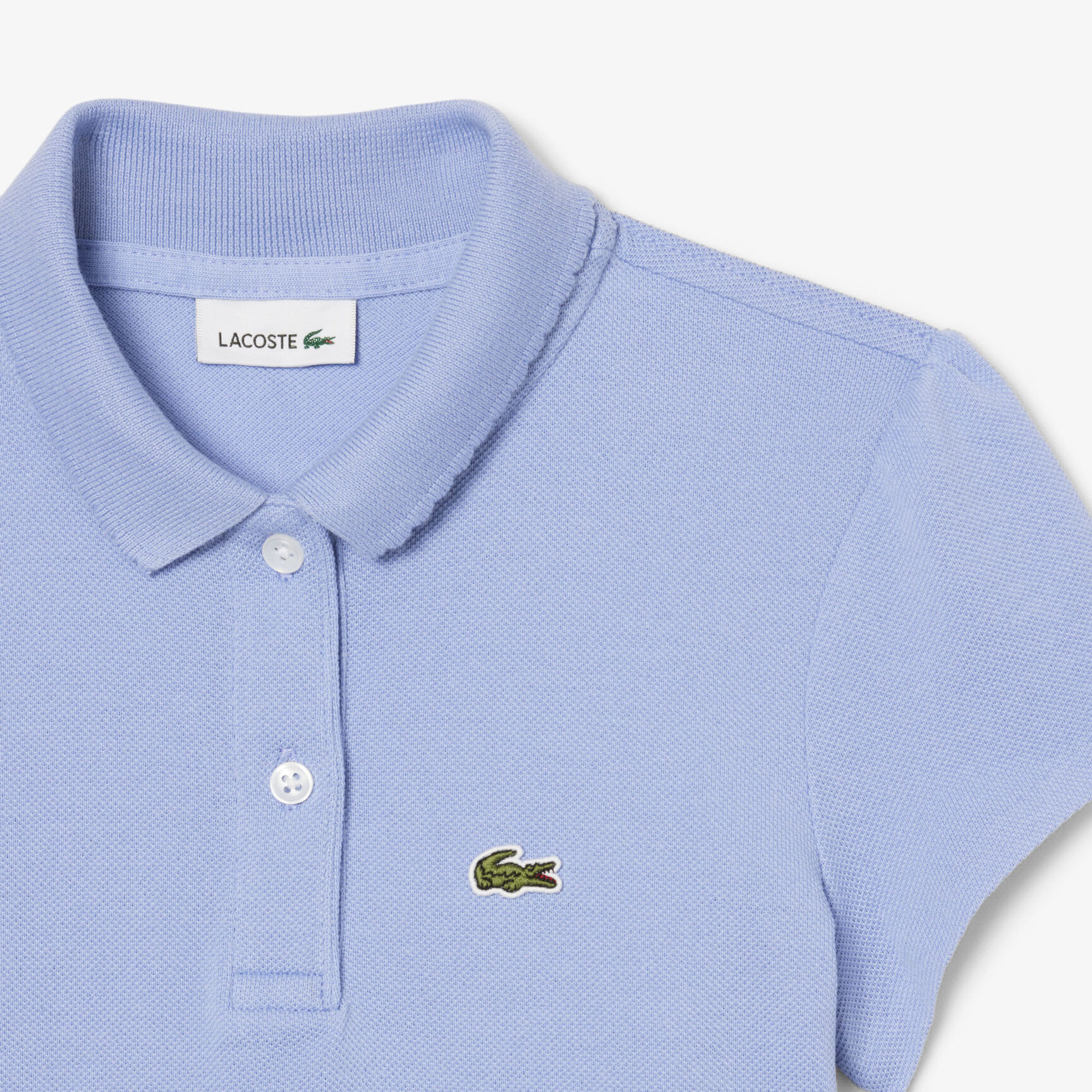 Scalloped Collar Pique Polo Shirt - PJ0953-00-5QD