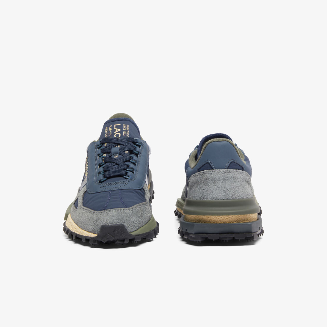 حذاء رياضي جلدي إيليت أكتيف للرجال Men's Elite Active Leather Sneakers - 49SMA0002-AH9