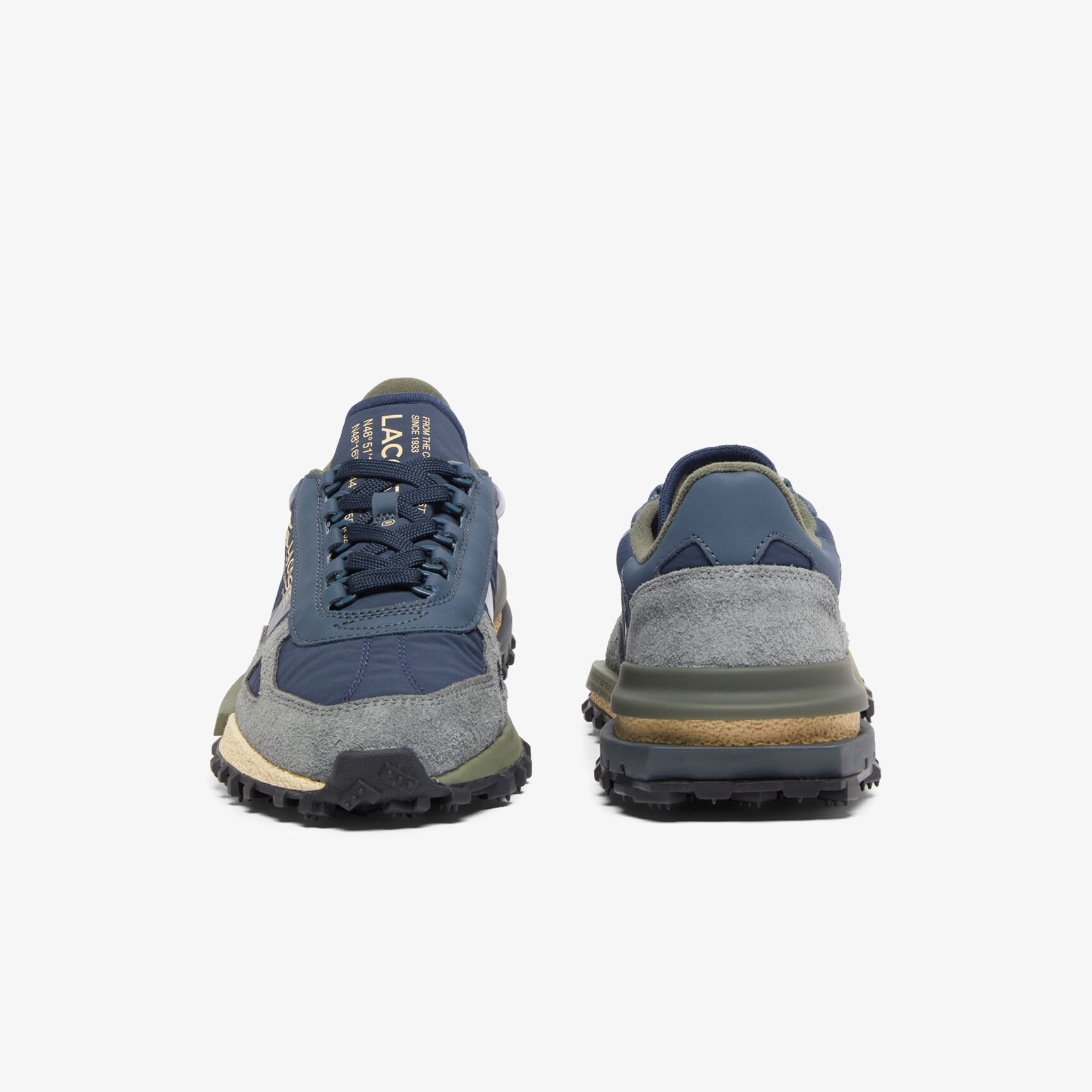 حذاء رياضي جلدي إيليت أكتيف للرجال Men's Elite Active Leather Sneakers - 49SMA0002-AH9