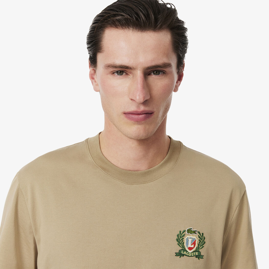French Made Embroidered Badge T-shirt - TH0027-00-02S