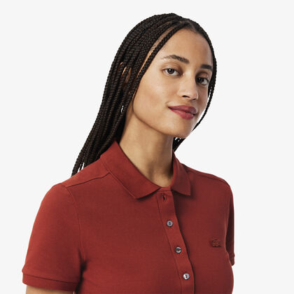 L.12.d Slim Fit Stretch Petit Pique Polo Shirt