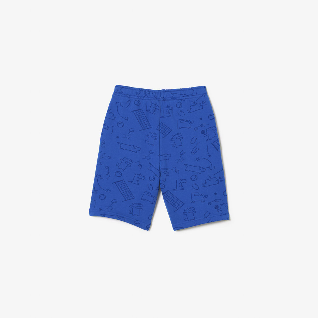 شورت من الصوف بزخارف التمساح Croc Motif Fleece Shorts - GJ7666-00-IXW