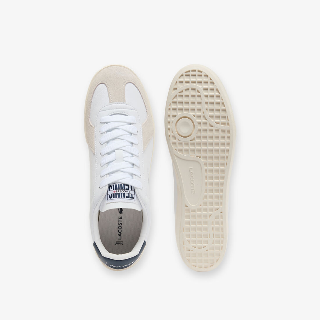 حذاء رياضي بيس شوت برو رجالي من الجلد Men's Baseshot Pro Leather Sneakers - 50SMA0040-042