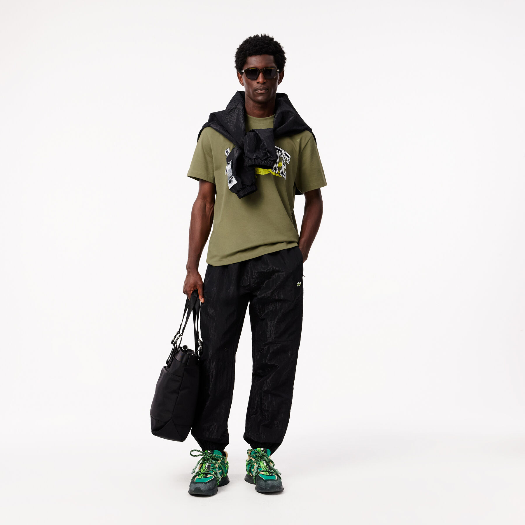 lacoste classic fit cotton jersey t shirt