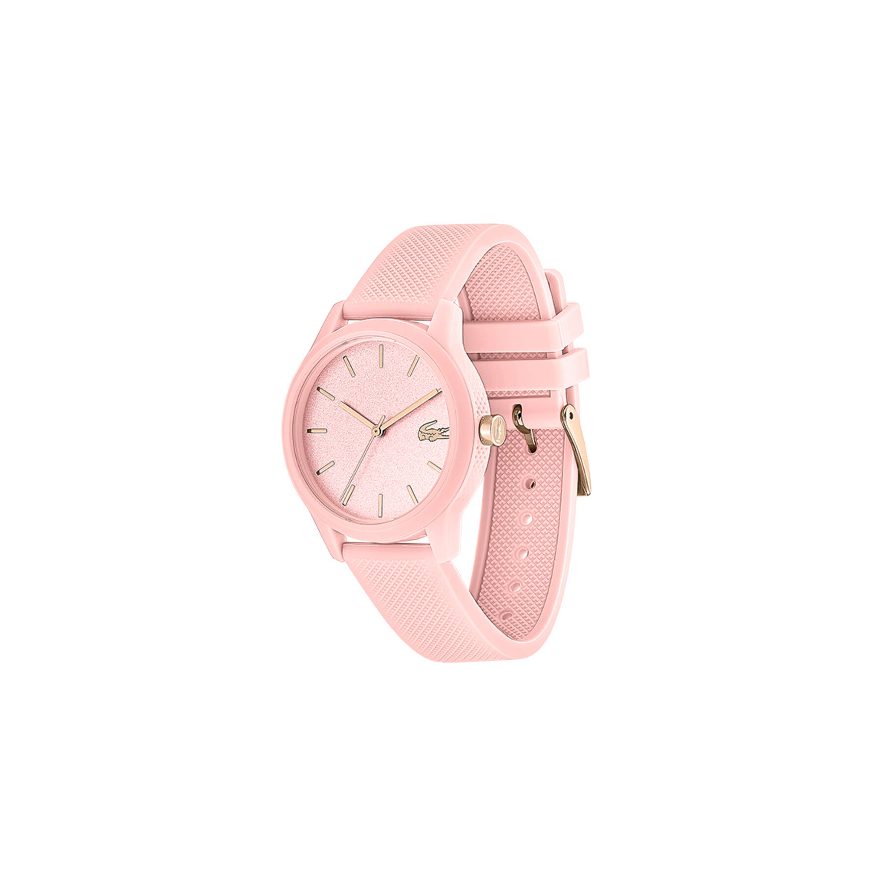 lacoste lacoste 12 12 ladies womens pink dial watch