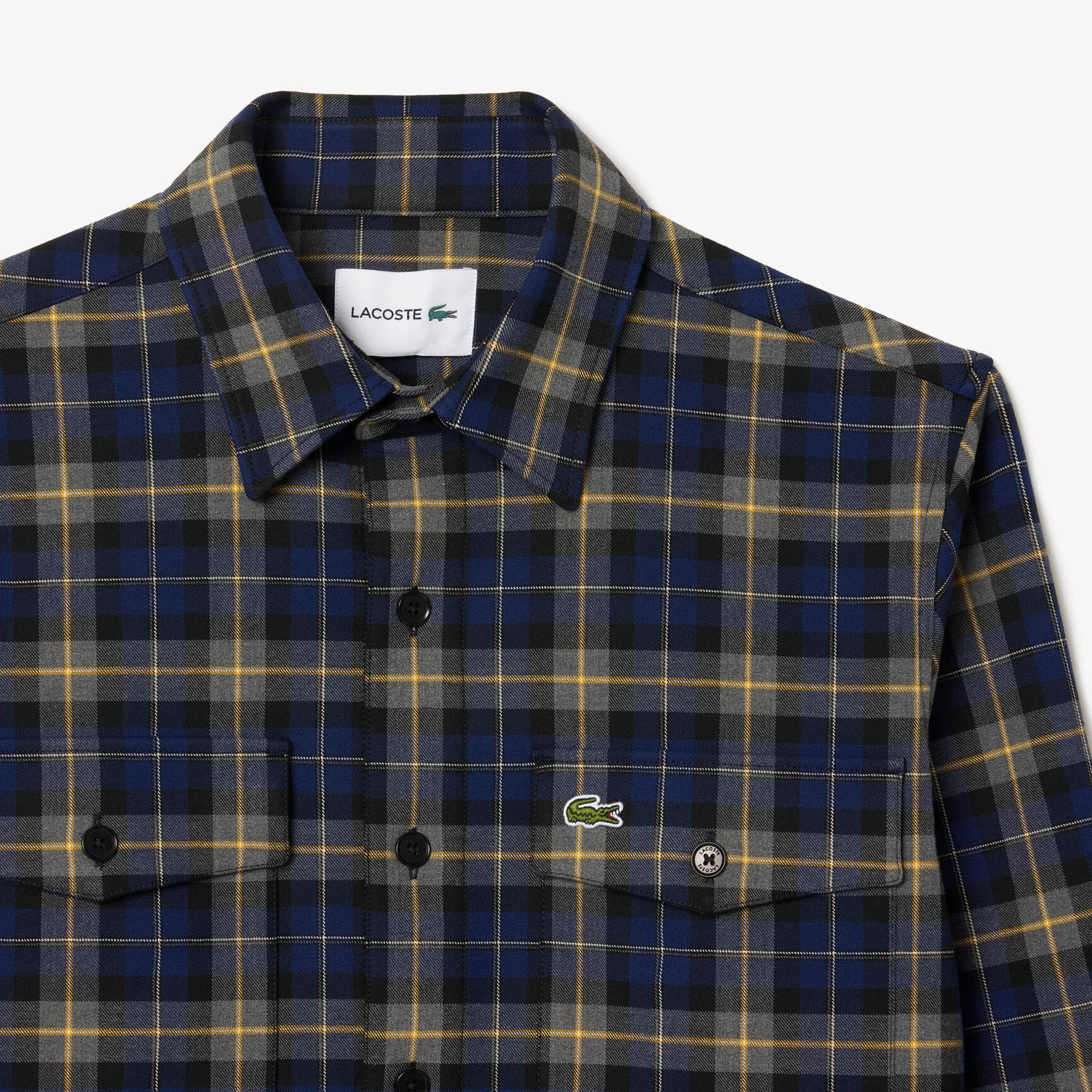 Oversize Checked Overshirt - CH3475-00-QRN