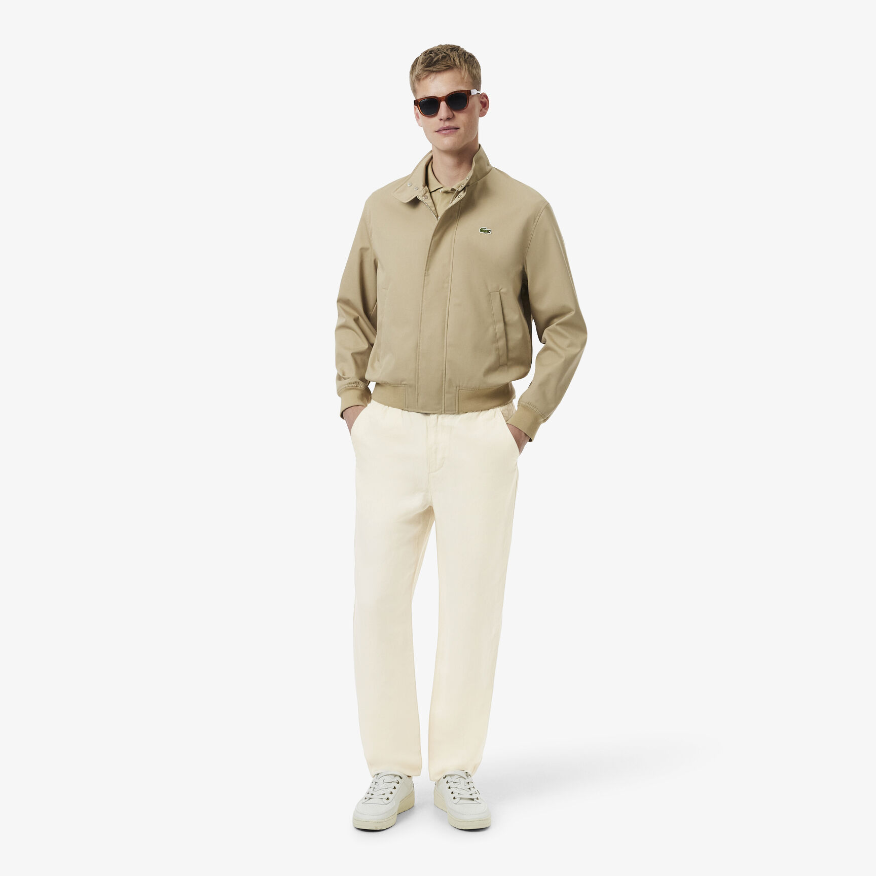 بنطال تشينو من الكتان بقصة عادية Regular Fit Linen Chino Pants - HH1972-00-056