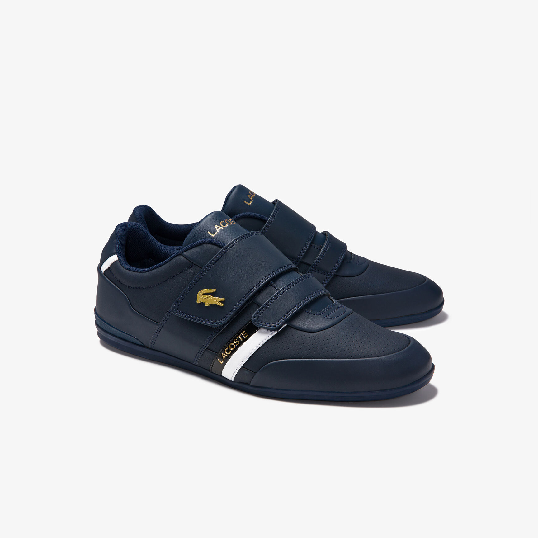 Men's Misano Strap Leather and Synthetic Sneakers