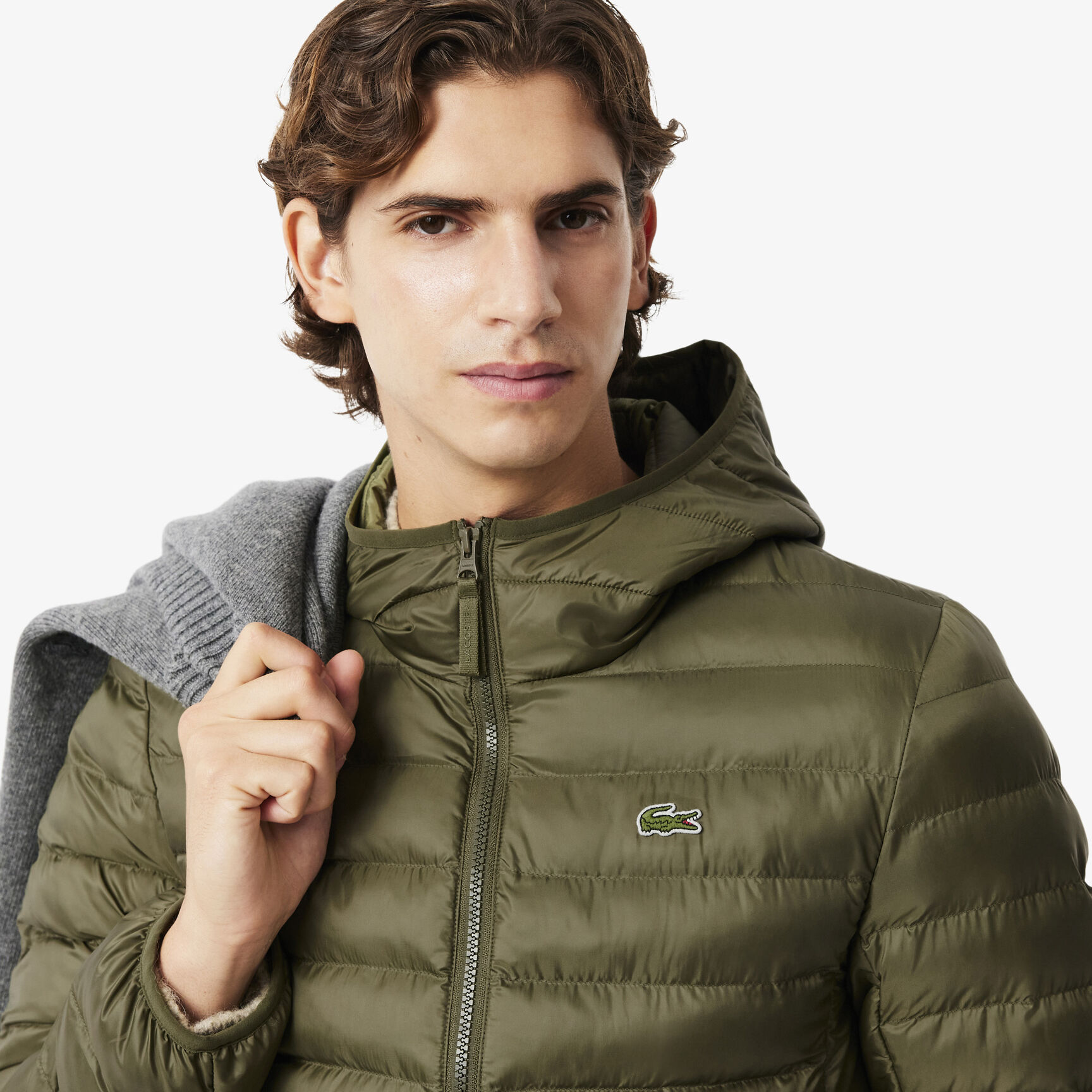 Water-Repellent Quilted Puffed Jacket - BH2909-00-E9F