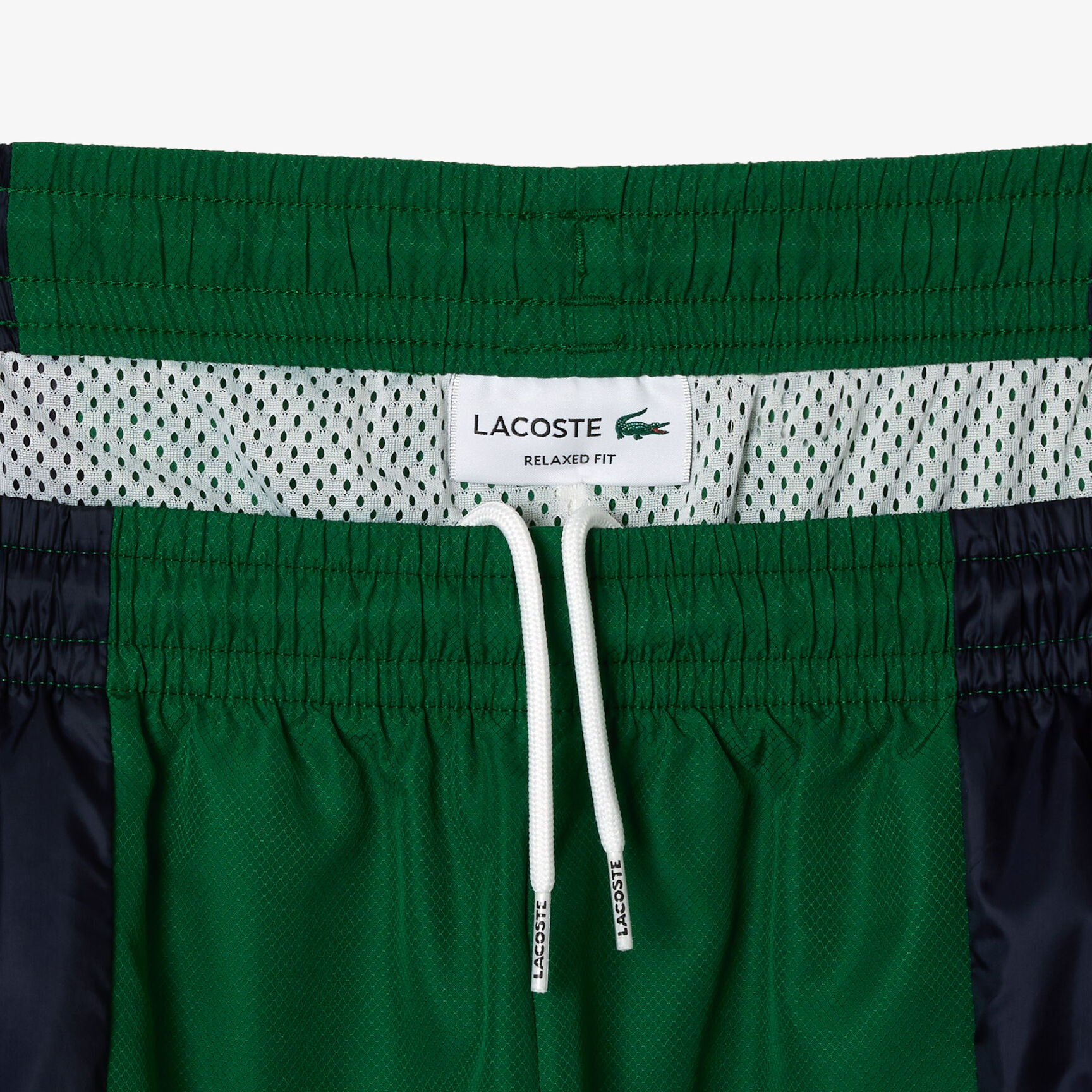 Mixed Material Colourblock Sportsuit Track Pants - XH1624-00-QIU