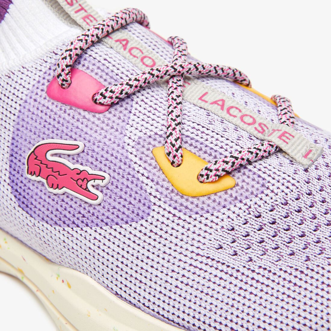 Women's Lacoste Run Spin Eco Textile Sneakers Women's Lacoste Run Spin Eco Textile Sneakers