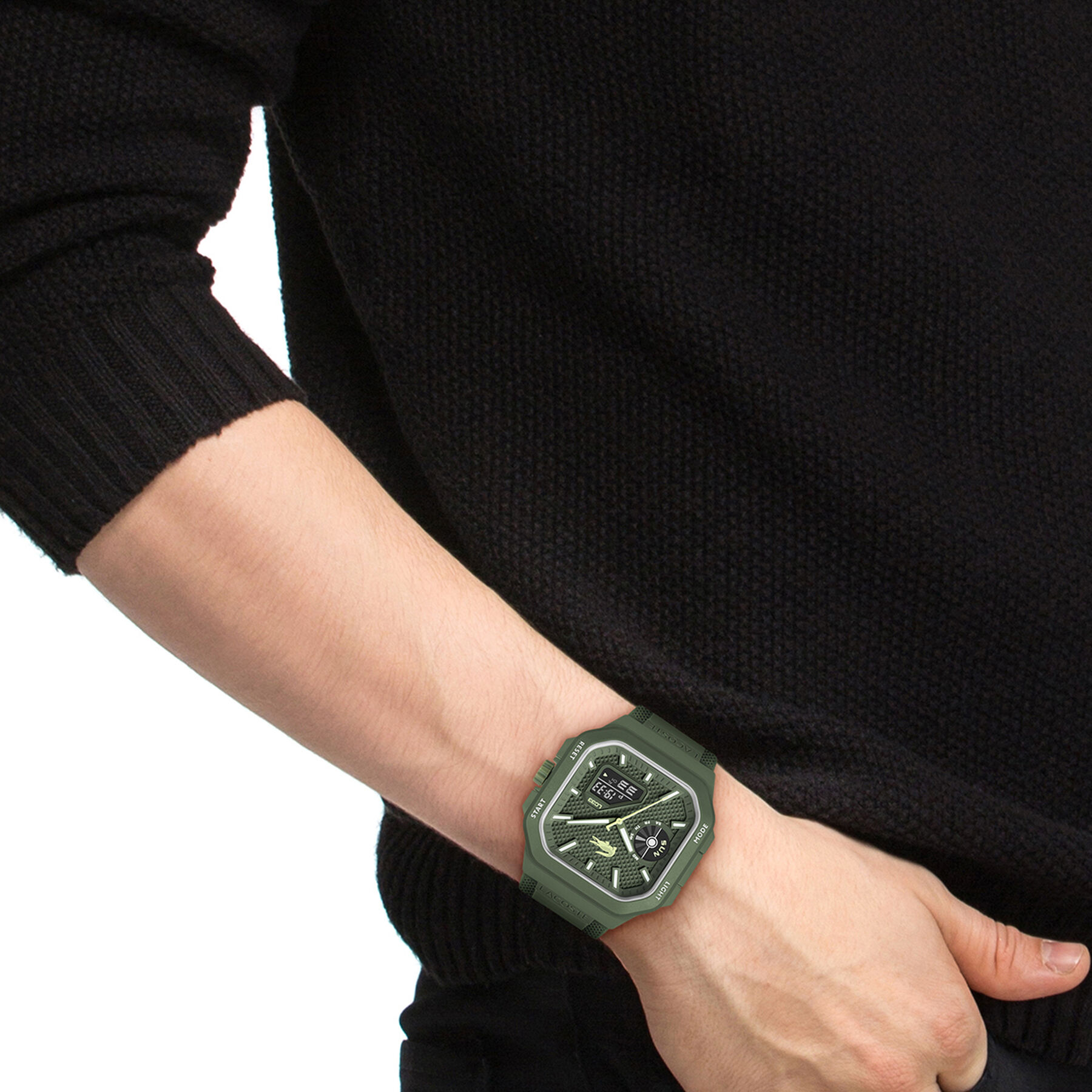 lacoste lc33 square men s watch
