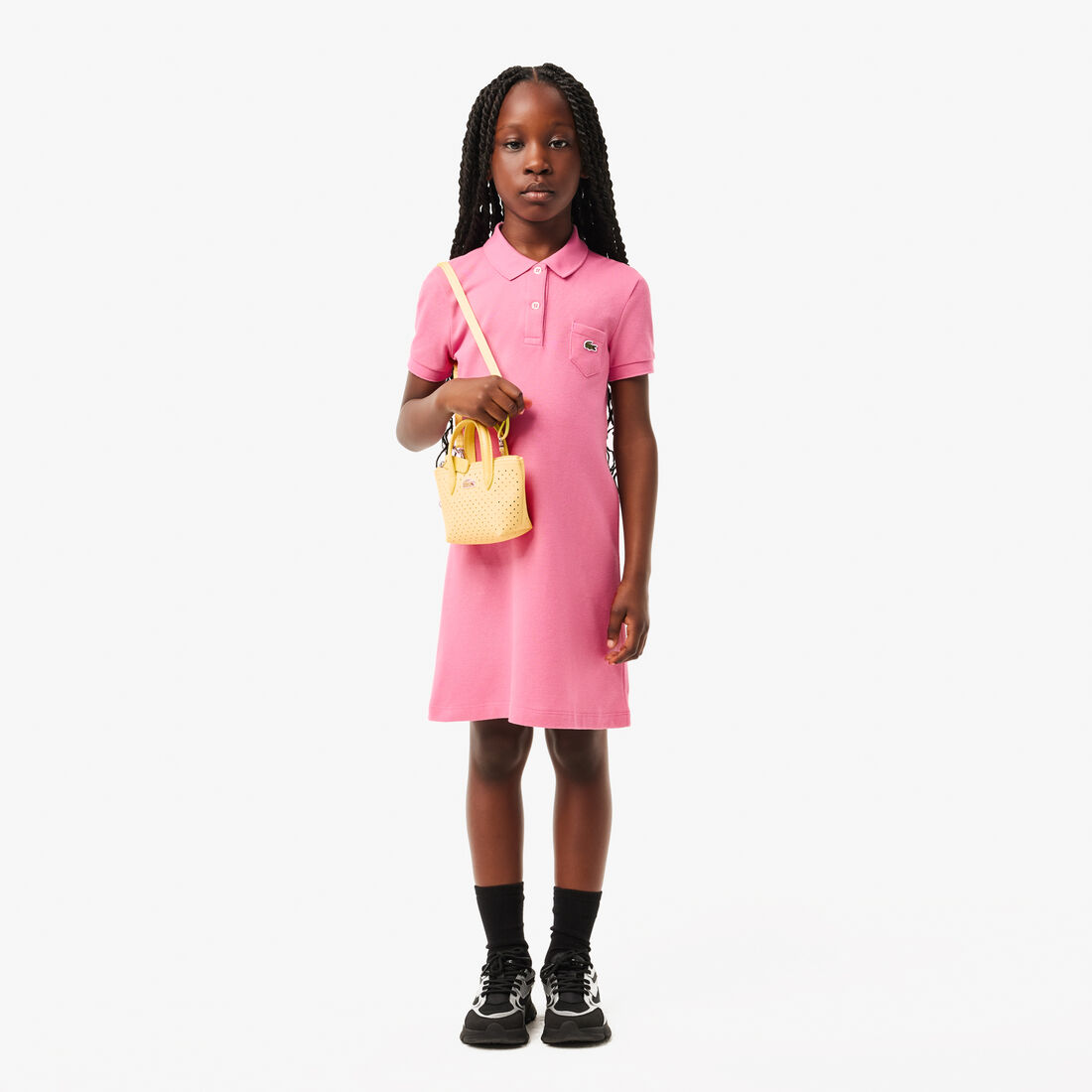 فستان بولو بيكيه Girl's Polo-Style Cotton Dress - EJ2816-00-2R3