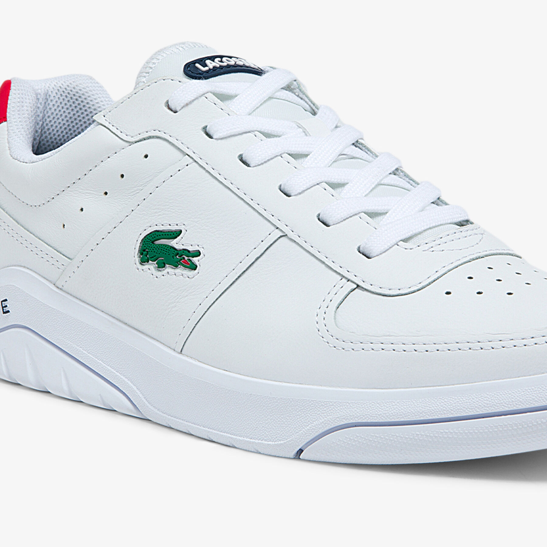 Men's Game Advance Leather Trainers lacoste men s game advance leather trainers
