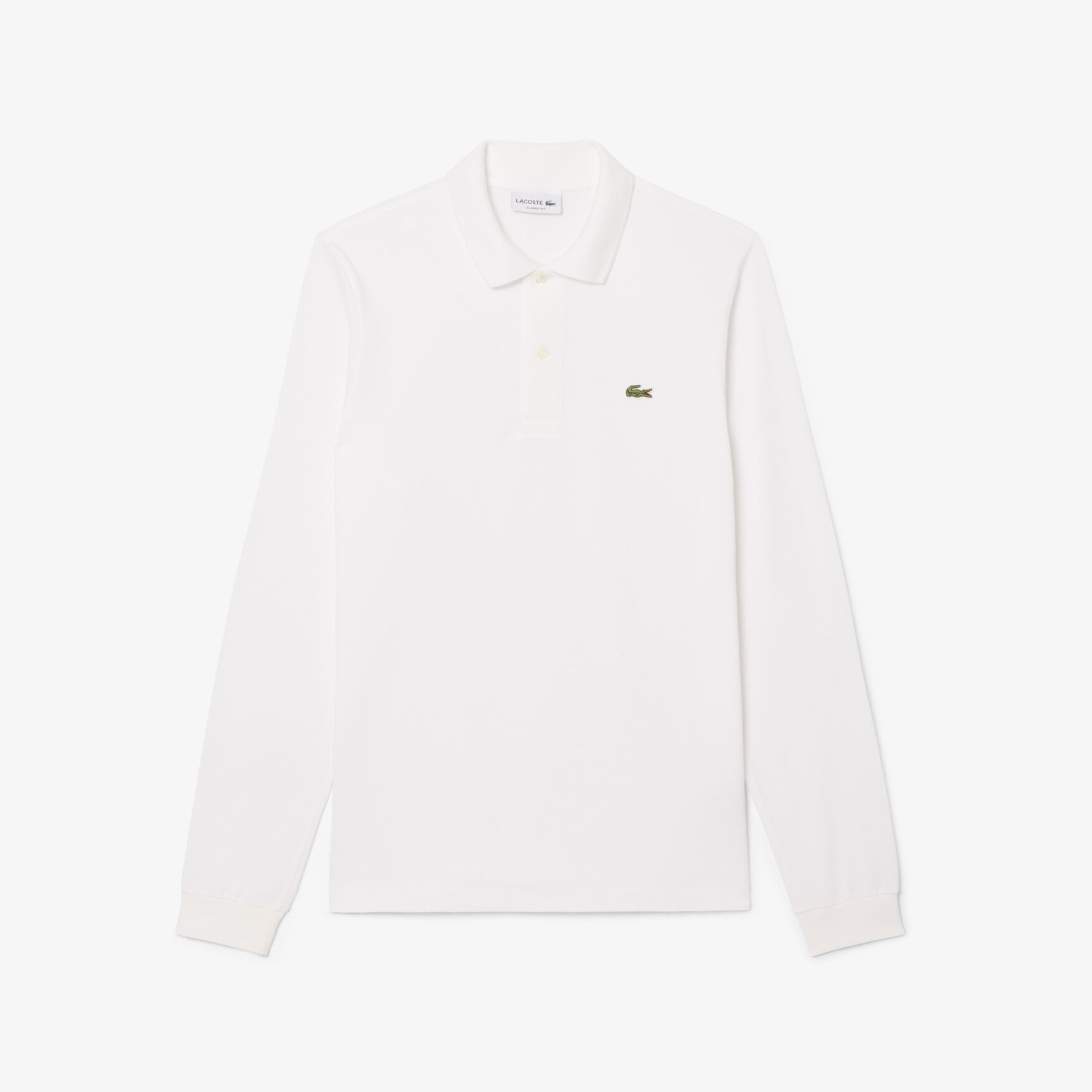 Classic Fit Long Sleeved L.12.12 Polo Shirt - L1312-00-001