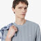 Fluid Ribbed Short Sleeved Sweater lacoste fluid ribbed short sleeved sweater