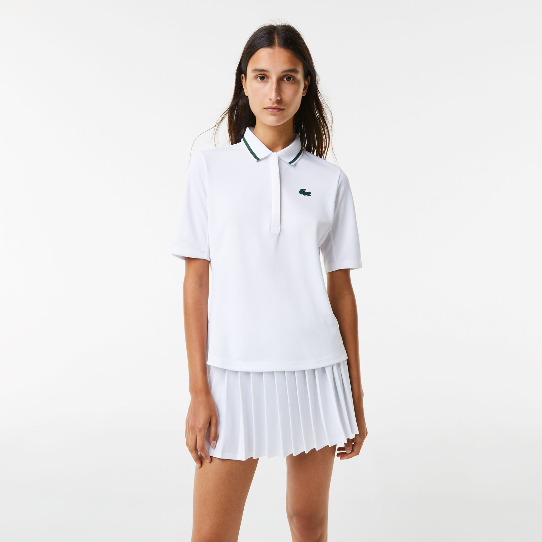 Women's Lacoste SPORT Thermo-Regulating Piqué Tennis Polo Shirt Women's Lacoste SPORT Thermo-Regulating Piqué Tennis Polo Shirt