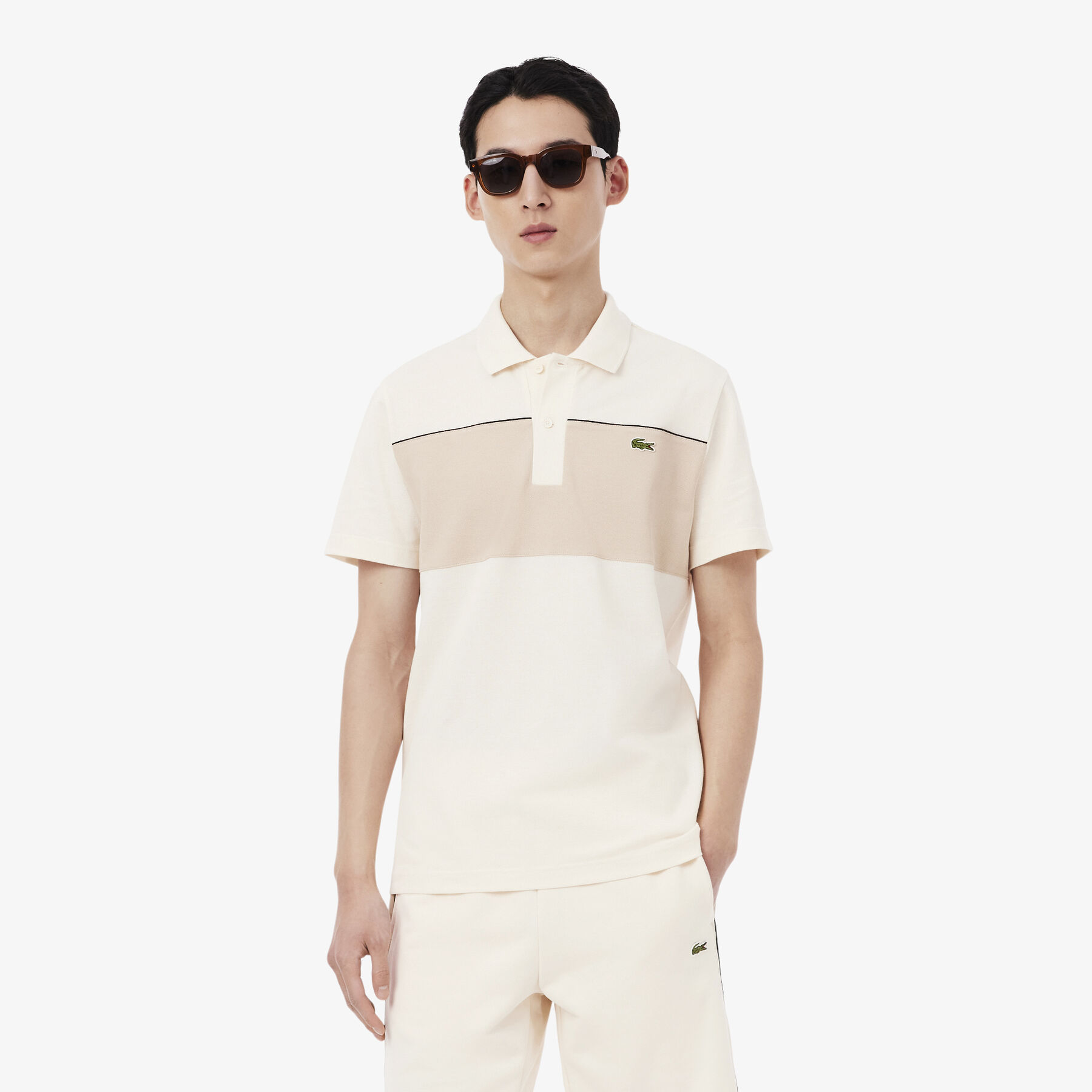 Regular Fit Colour-Block Pique Polo Shirt - PH0895-00-3RR