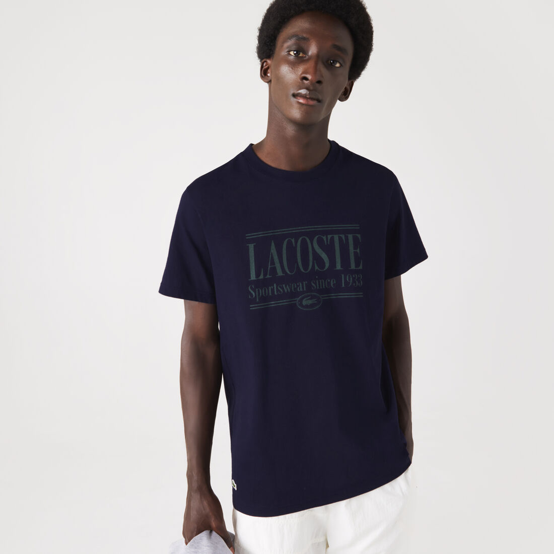 Men's Lacoste Regular Fit Jersey T-shirt Men's Lacoste Regular Fit Jersey T-shirt