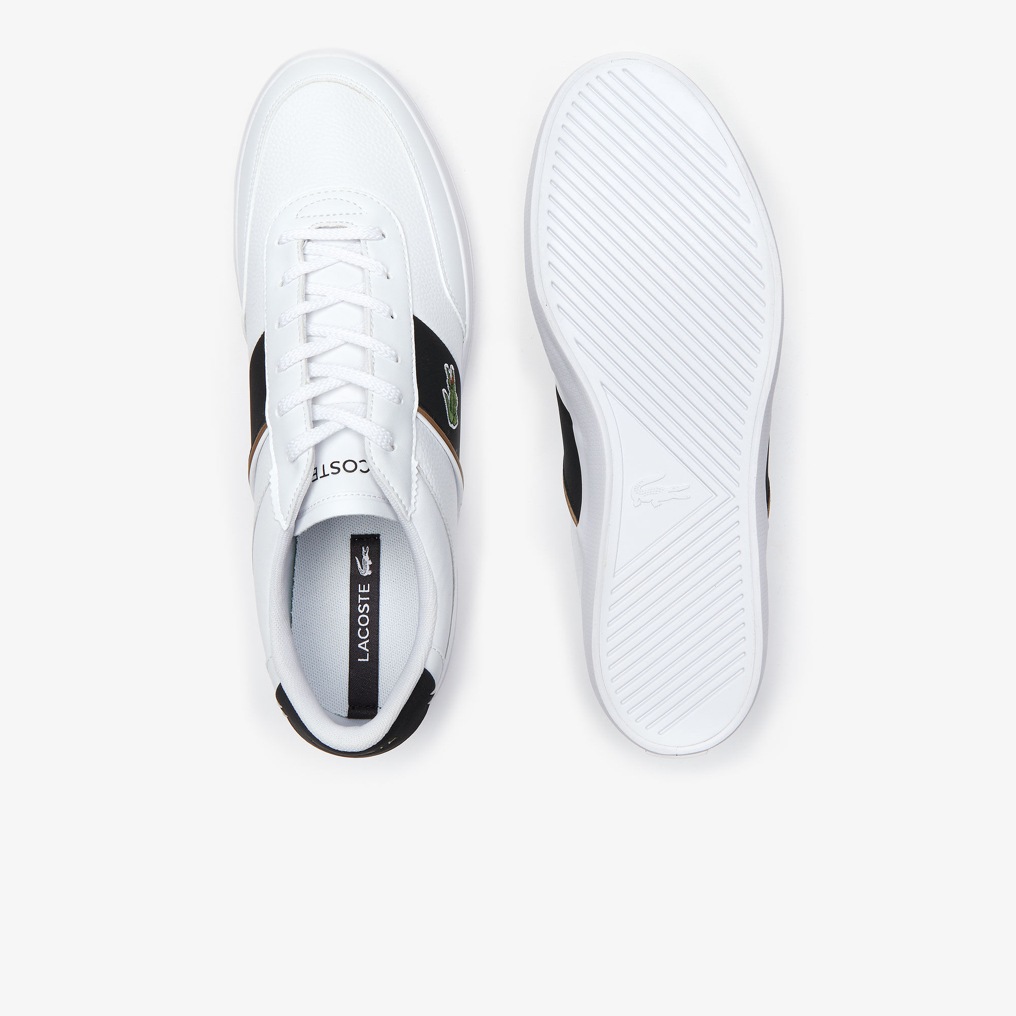 Men's Court-Master Tumbled Leather Trainers