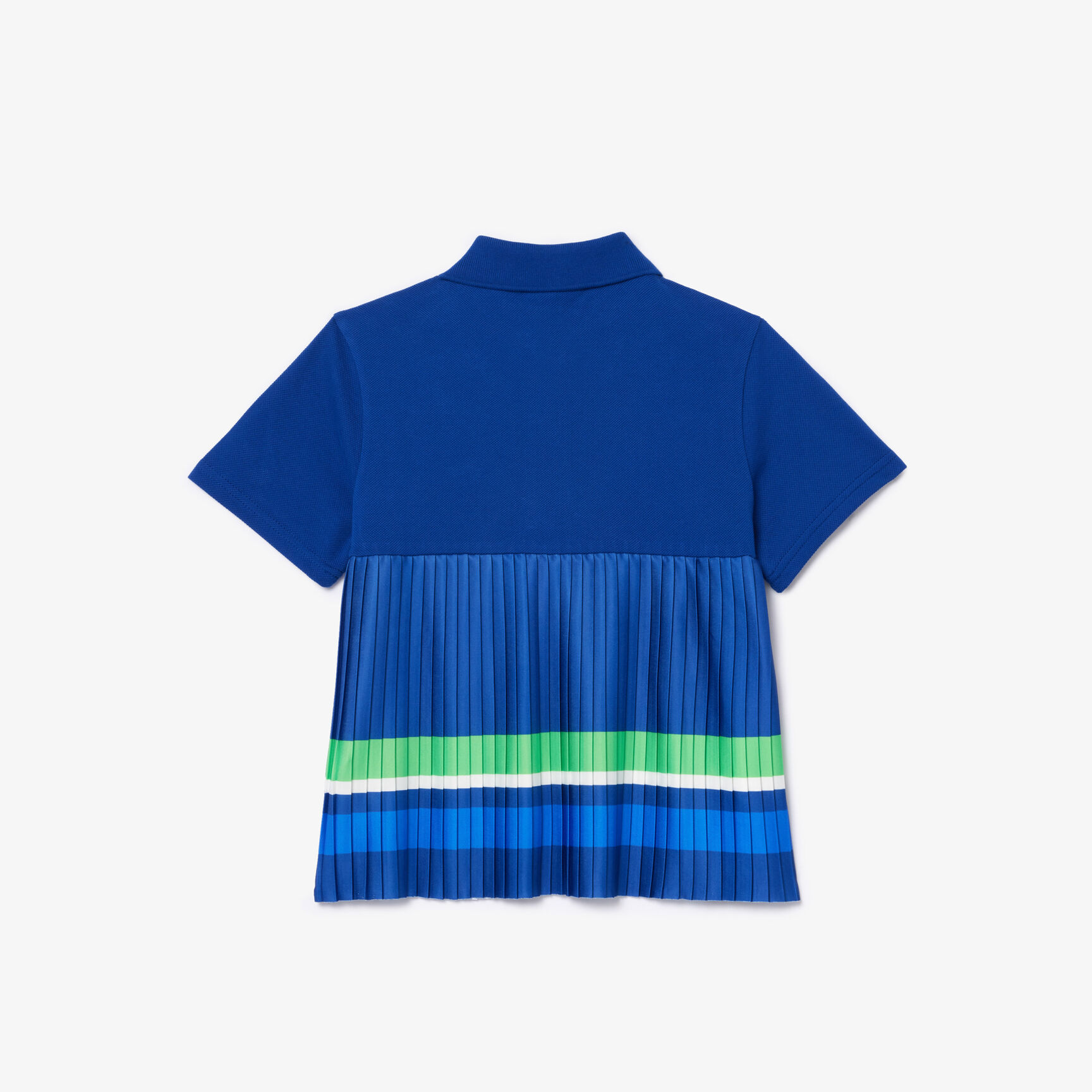 قميص بولو بيكيه ذو طيات Pleated Hem Pique Polo Shirt - PJ7322-00-Y1V