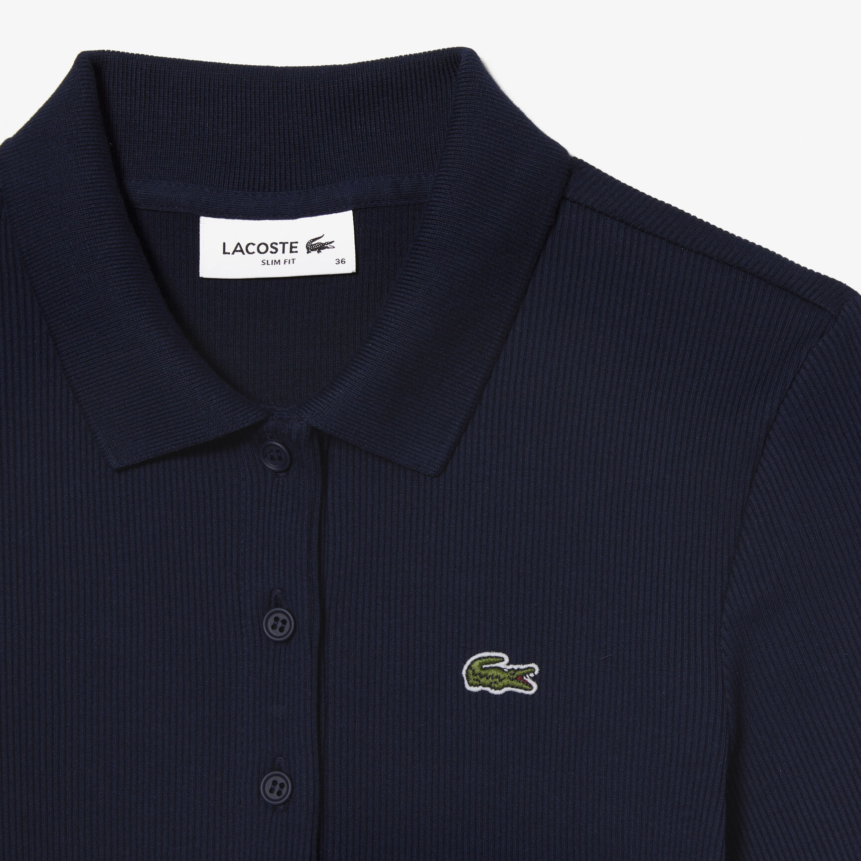 Buy Women's Lacoste Slim Fit Organic Cotton Polo Shirt | Lacoste UAE