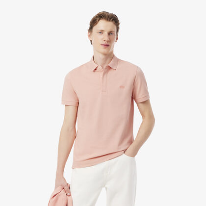 Regular Fit Paris Stretch Pique Polo Shirt