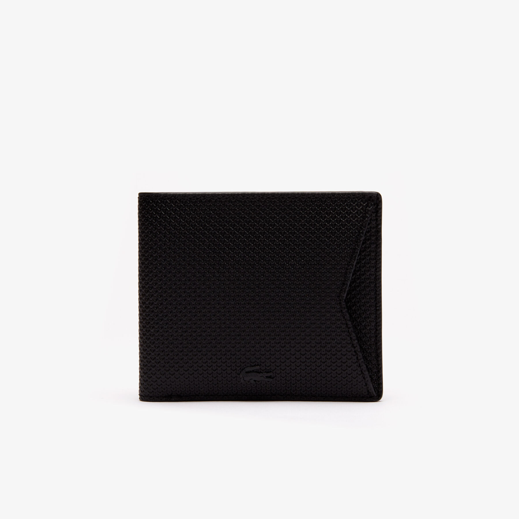 Men's Chantaco Piqué Leather 8 Card Holder And Wallet lacoste men s chantaco piqu leather 8 card holder and wallet