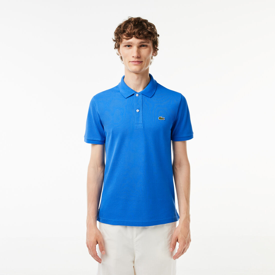 Original L.12.12 Slim Fit Petit Pique Cotton Polo Shirt - PH4012-00-SIY