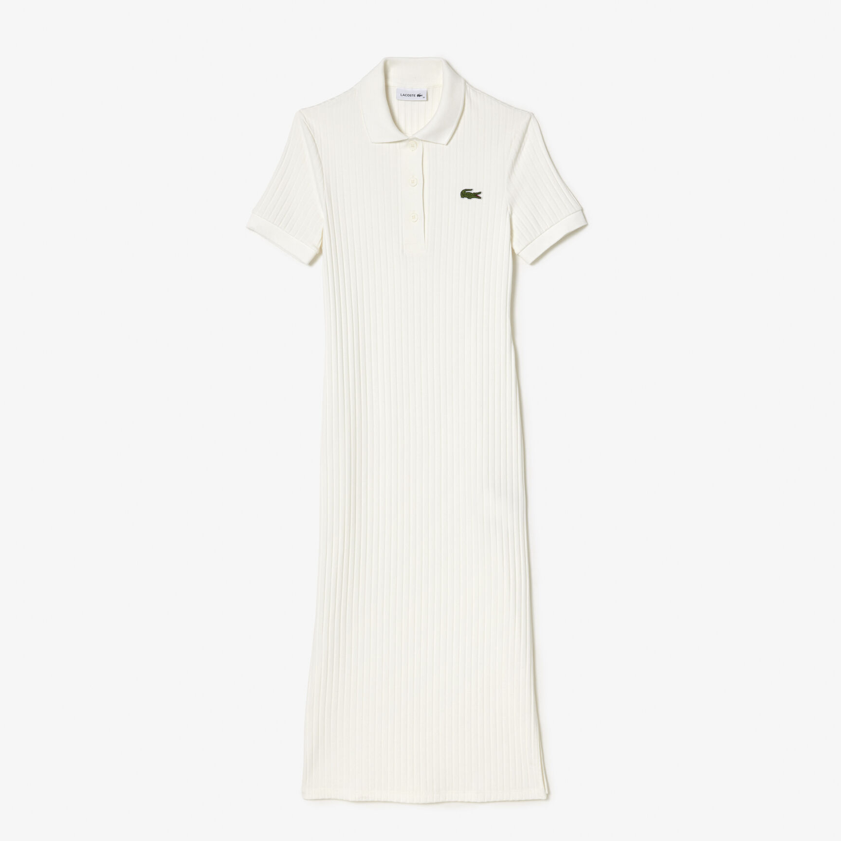 فستان لاكوست بولو ستايل للنساء Women’s Lacoste Polo-Style Midi Dress - EF9129-00-70V