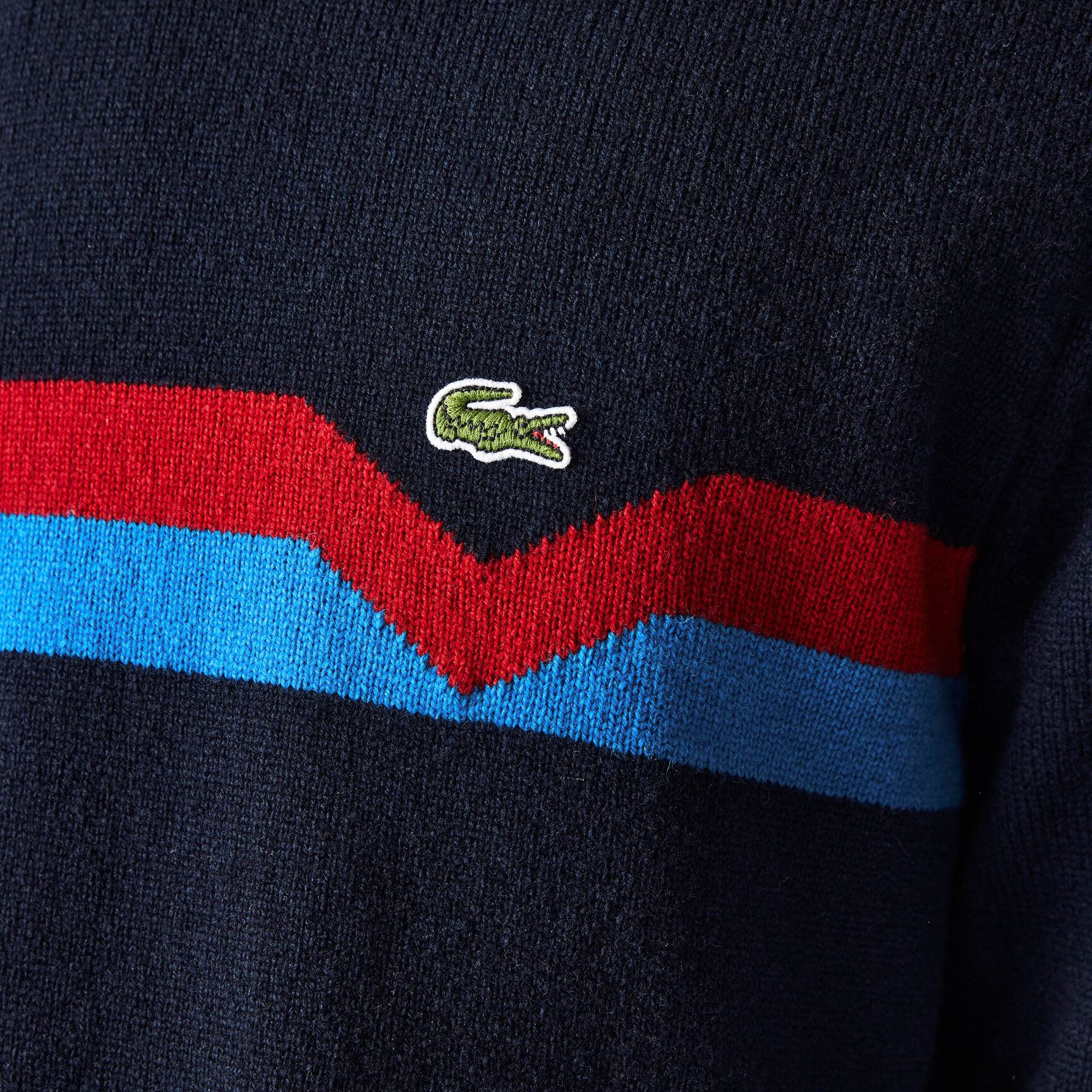 Men&rsquo;s Made in France Ethical Striped Wool Sweater