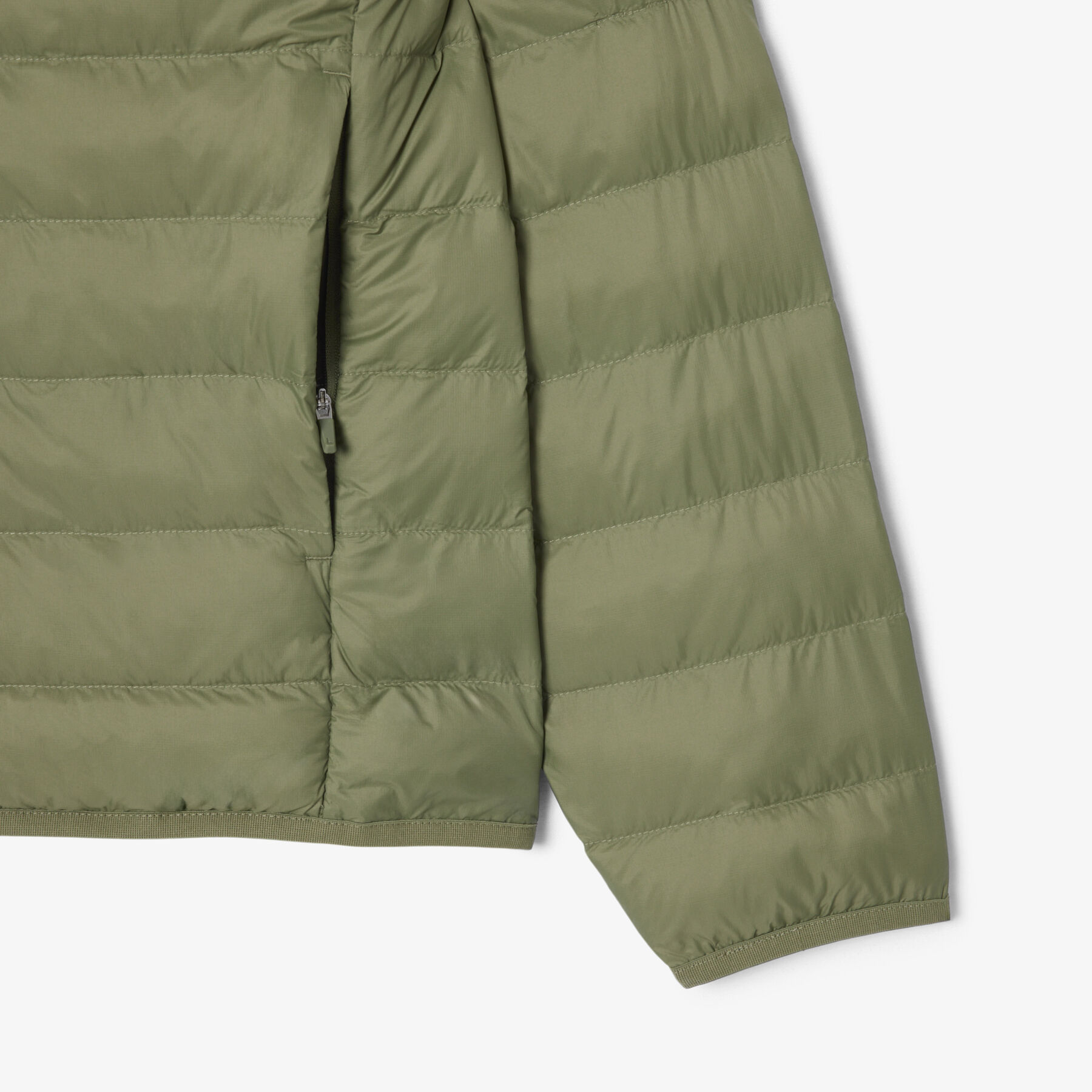 lacoste water repellent down windbreaker
