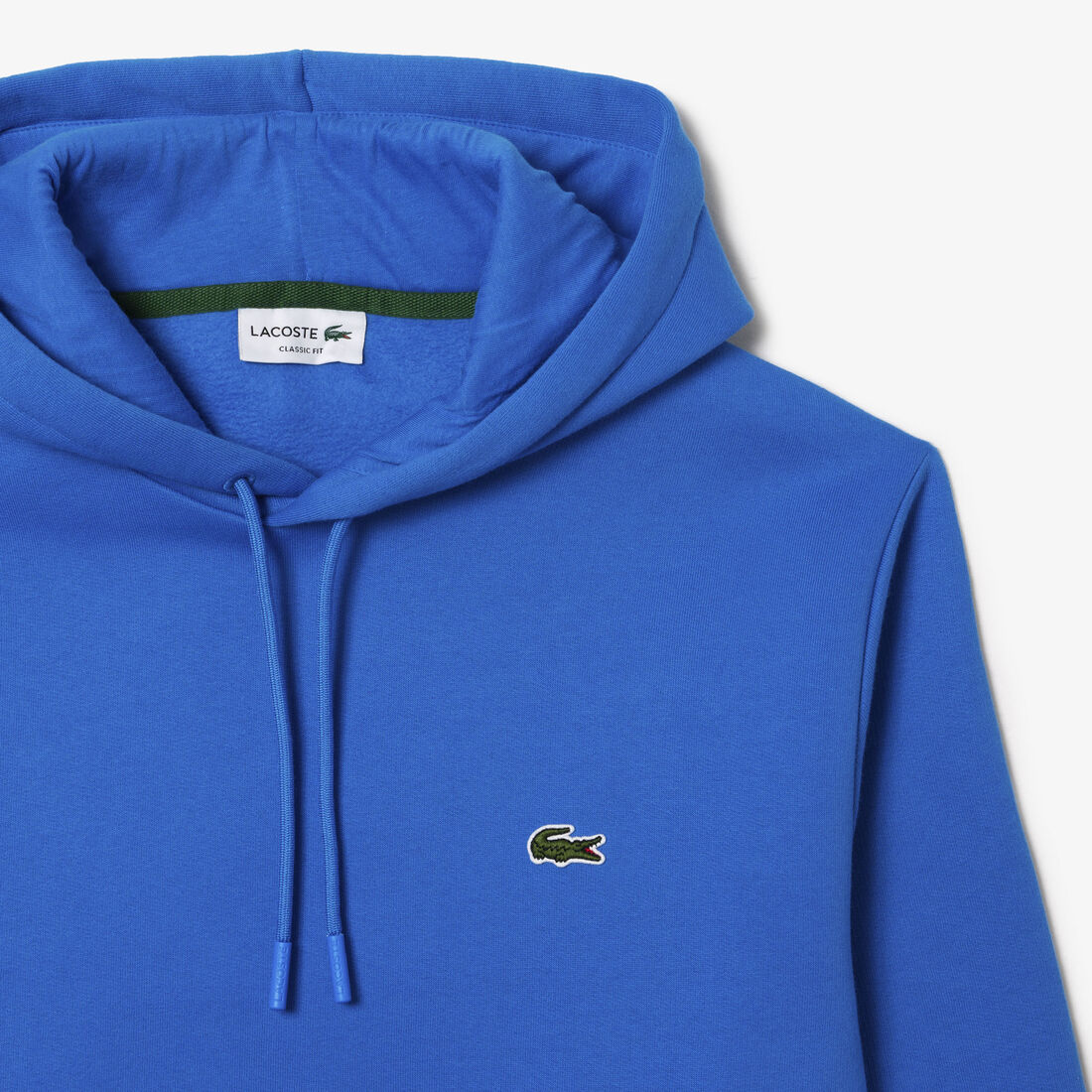 سويت شيرت لاكوست بغطاء رأس قطن عضوي للرجال Men's Lacoste Organic Cotton Hooded Jogger Sweatshirt - SH9623-00-SIY