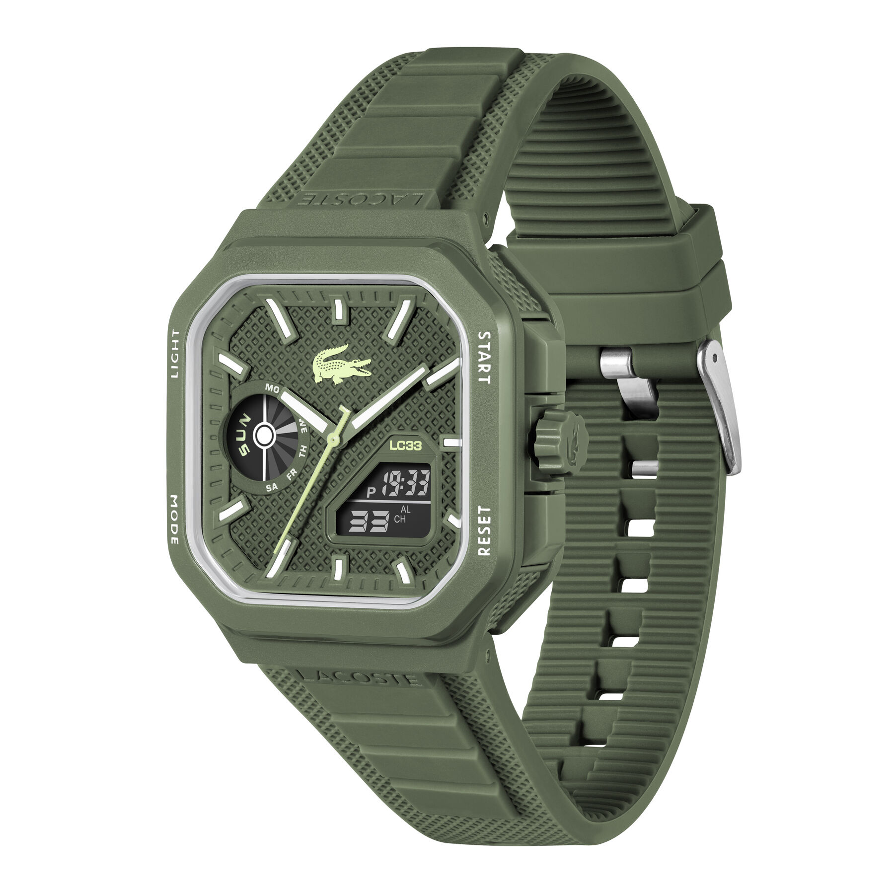 lacoste lc33 square men s watch