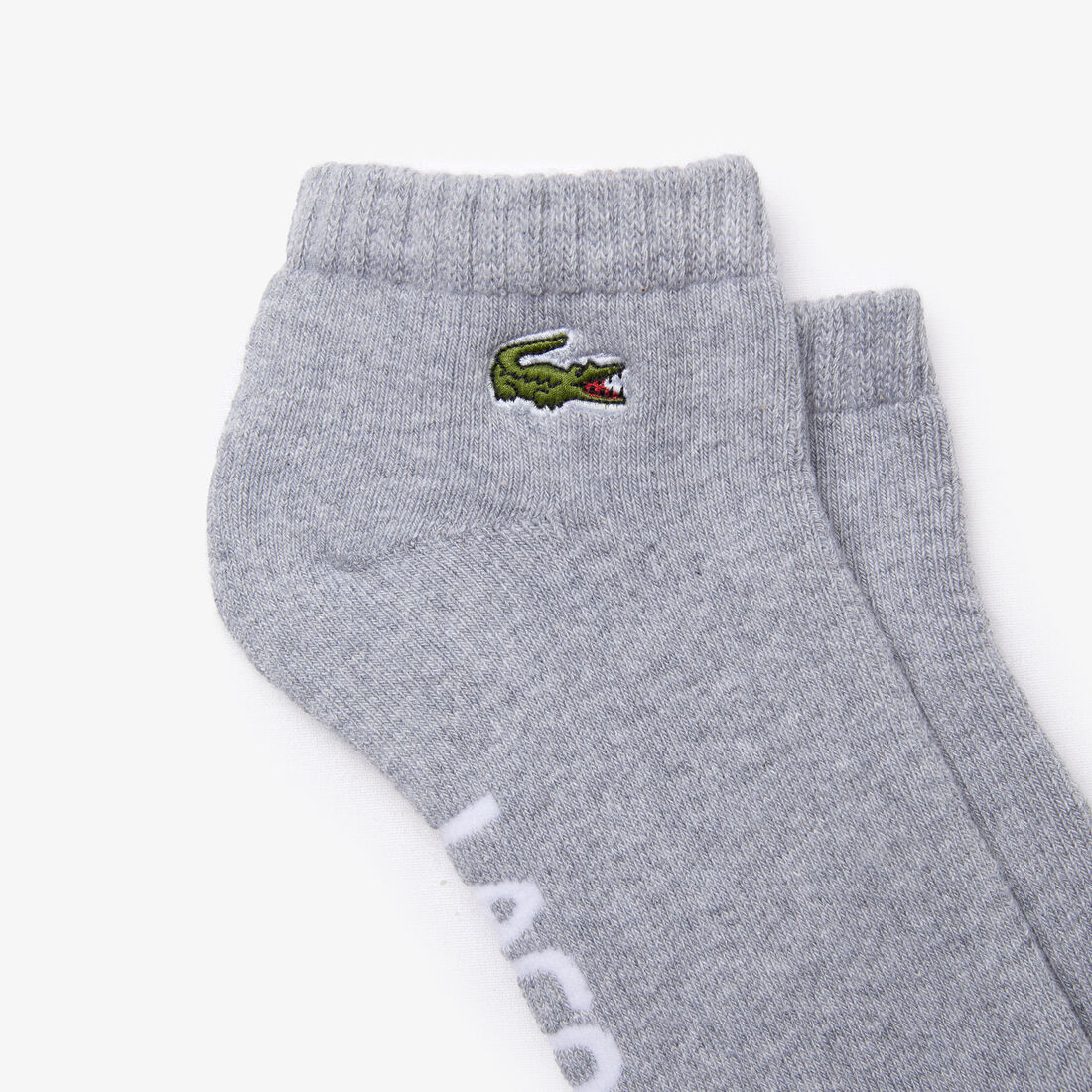 جوارب قطنية مع قصة منخفضة مزينة بعلامة مجموعة Lacoste SPORT للرجال جوارب قطنية مع قصة منخفضة مزينة بعلامة مجموعة Lacoste SPORT للرجال