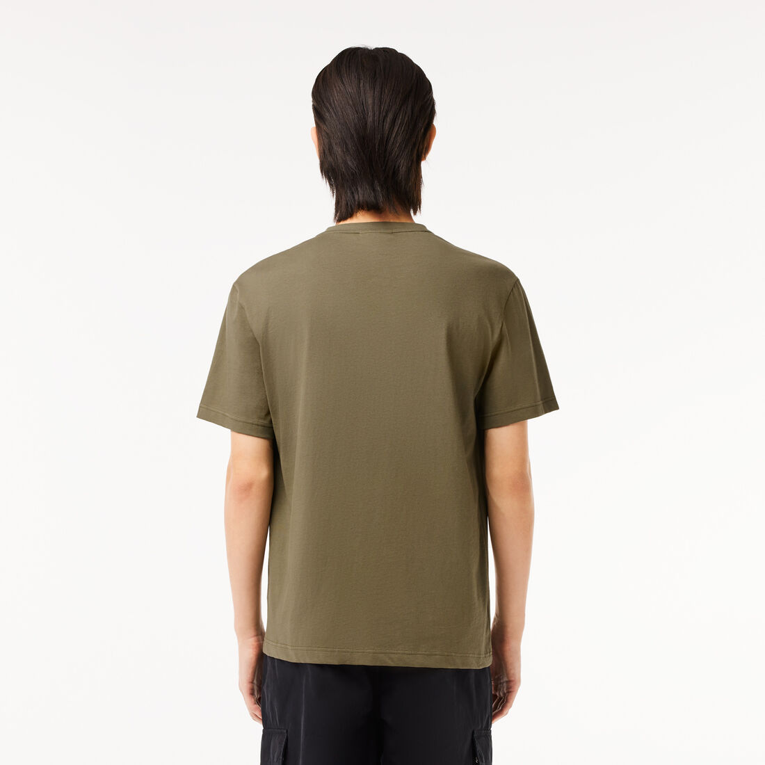 تيشيرت قطن بفتحة رقبة حرف V للرجال Men's V-neck Cotton T-shirt - TH2036-00-316