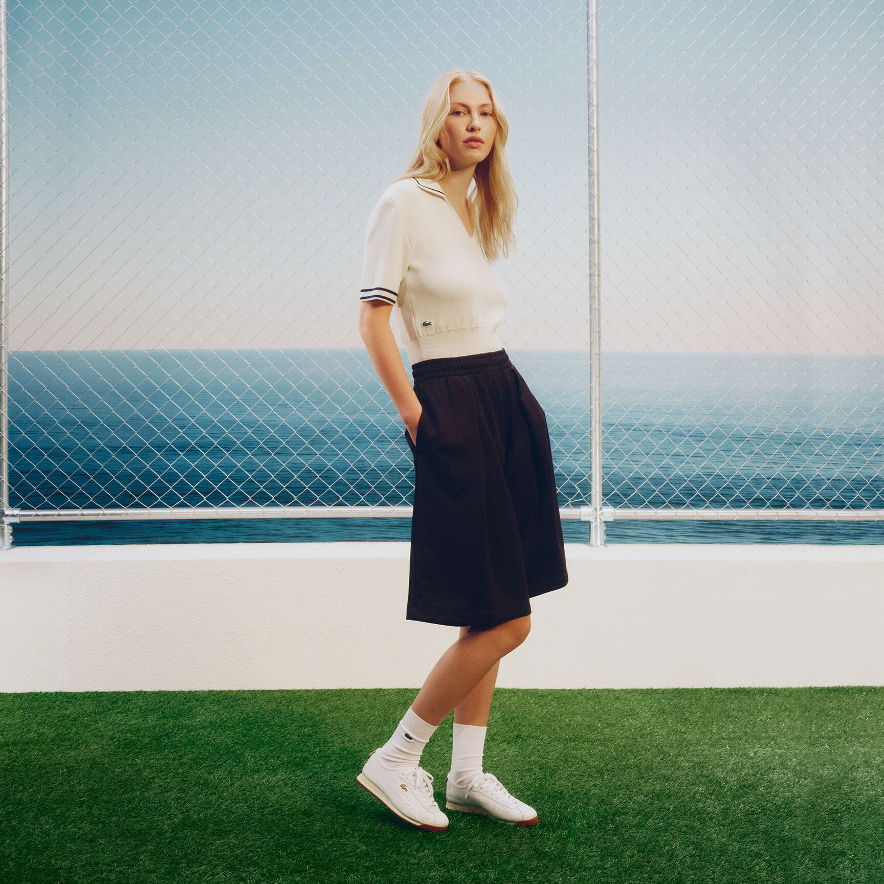 Women's Club-Low Leather Sneakers Women�s Club-Low Leather Sneakers - 51SFA0177-Y37