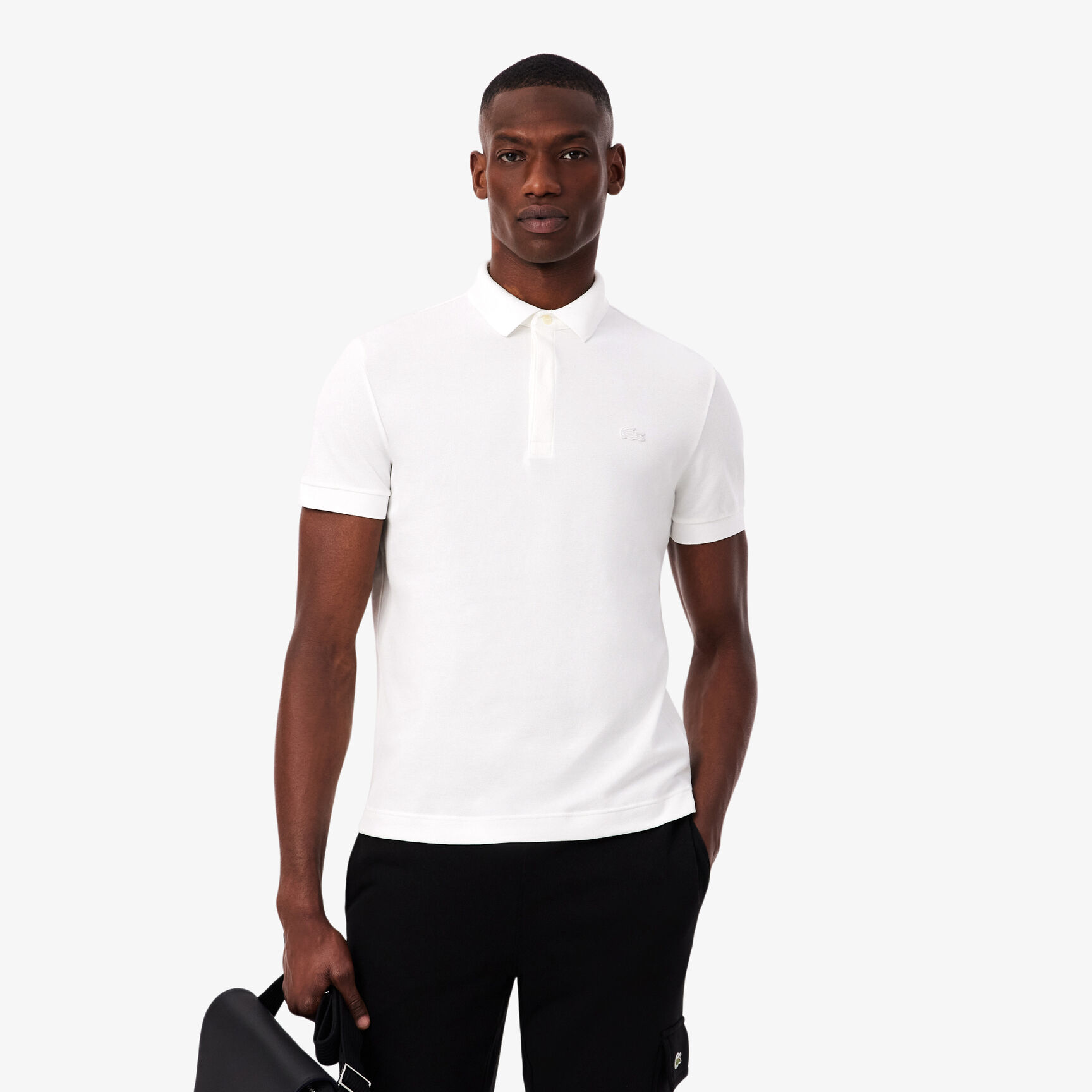 Regular Fit Paris Stretch Pique Polo Shirt - PH5522-00-001