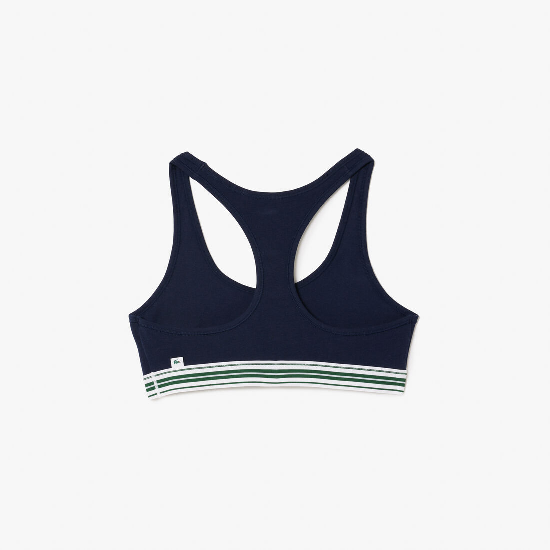 Contrast Band Stretch Cotton Bralette Contrast Band Stretch Cotton Bralette - IF8179-00-166