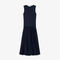 فستان طويل بدون أكمام بكسرات Long Sleeveless Pleated Dress - EF2432-00-166