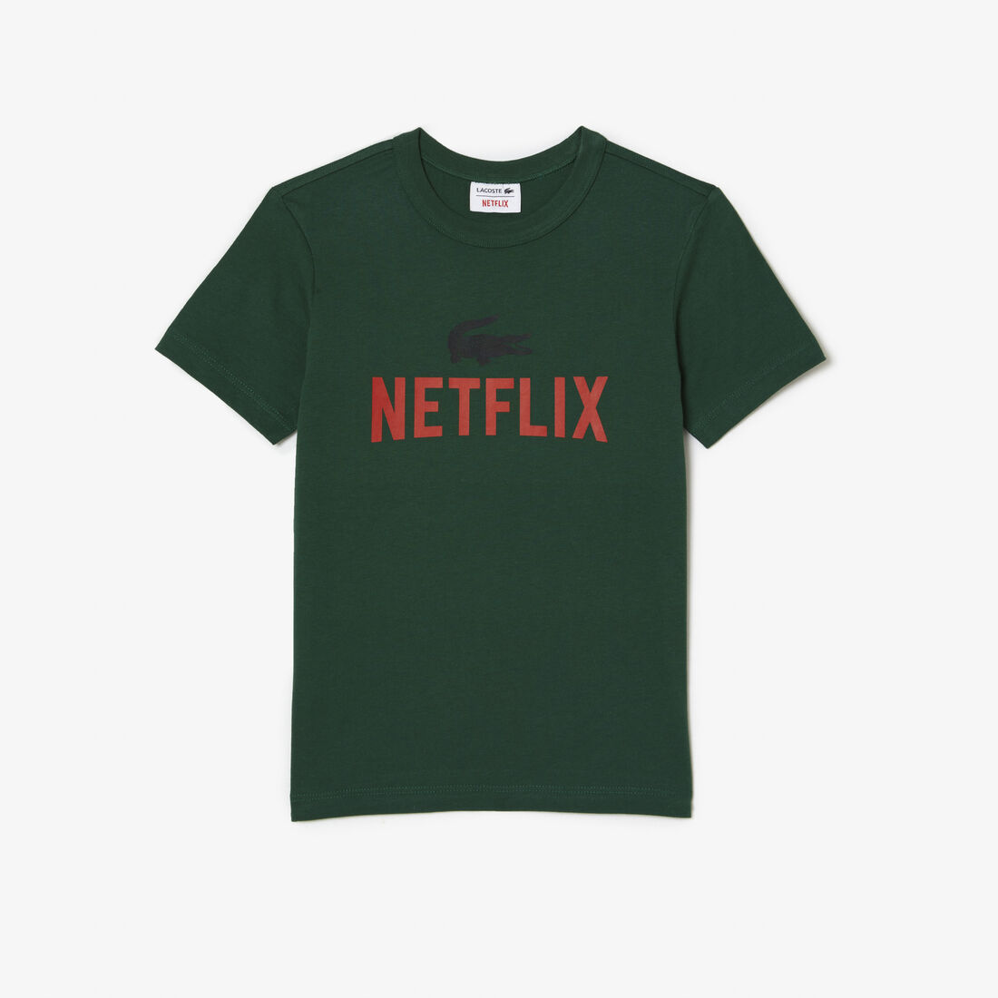 Kids' Lacoste x Netflix Organic Cotton Print T-shirt Kids' Lacoste x Netflix Organic Cotton Print T-shirt