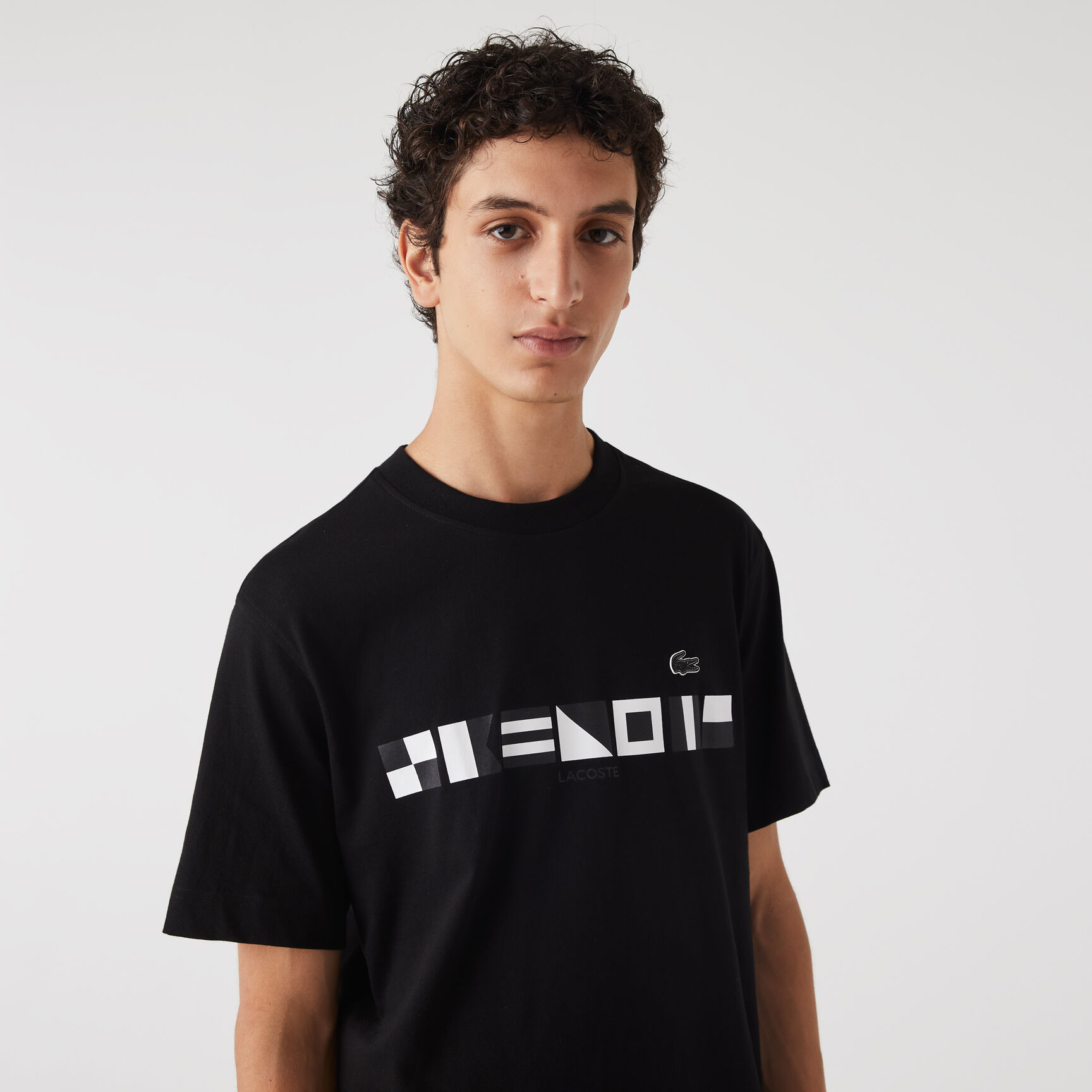 Men's Lacoste Relaxed Fit Print T-shirt Men's Lacoste Relaxed Fit Print T-shirt