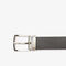 lacoste men s reversible leather belt and 2 buckles gift set