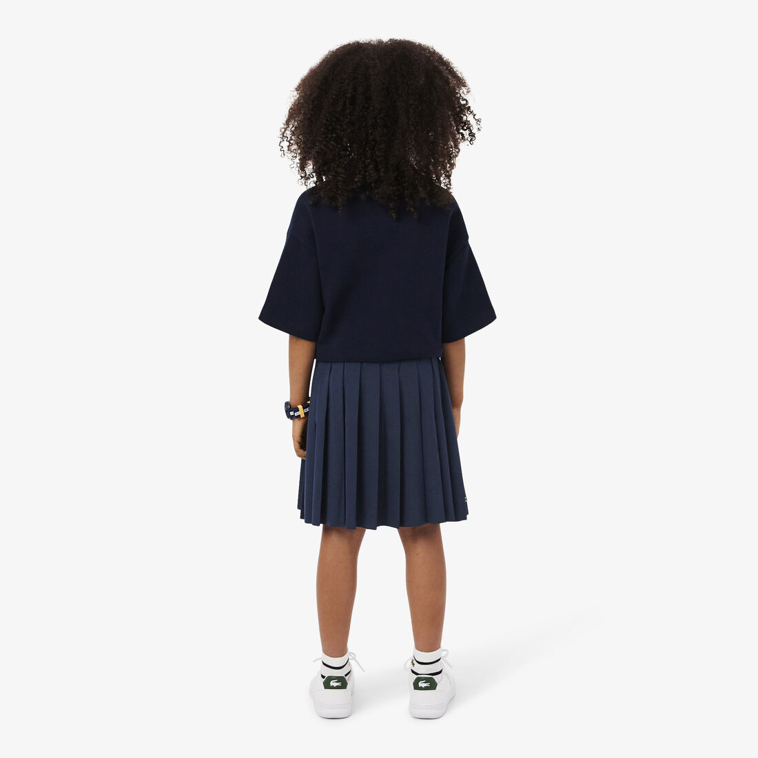 Oxford Cotton Pleated Skirt Oxford Cotton Pleated Skirt - JJ0927-00-166