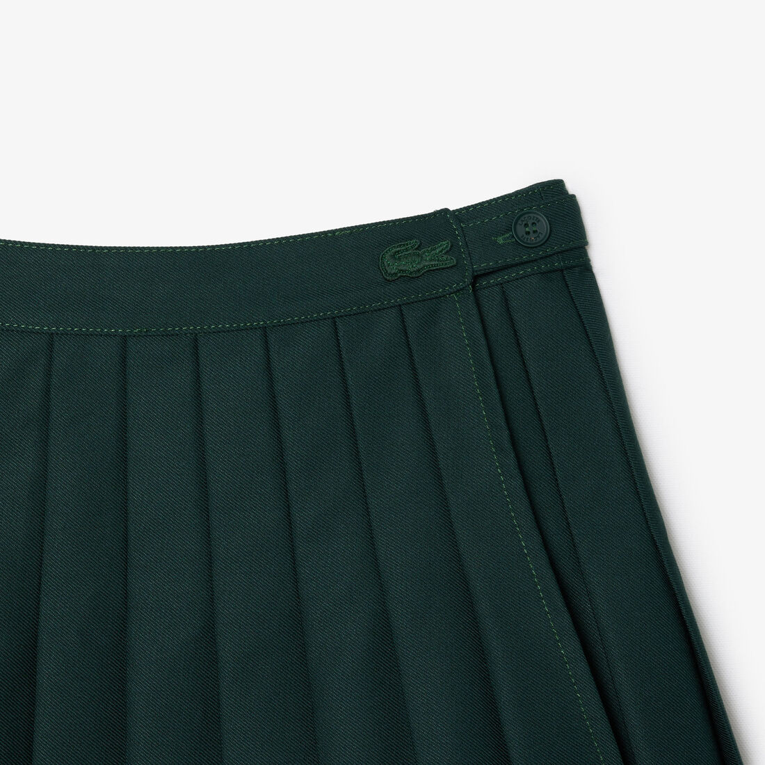 Pleated Twill Skirt Pleated Twill Skirt - JF4170-00-YZP