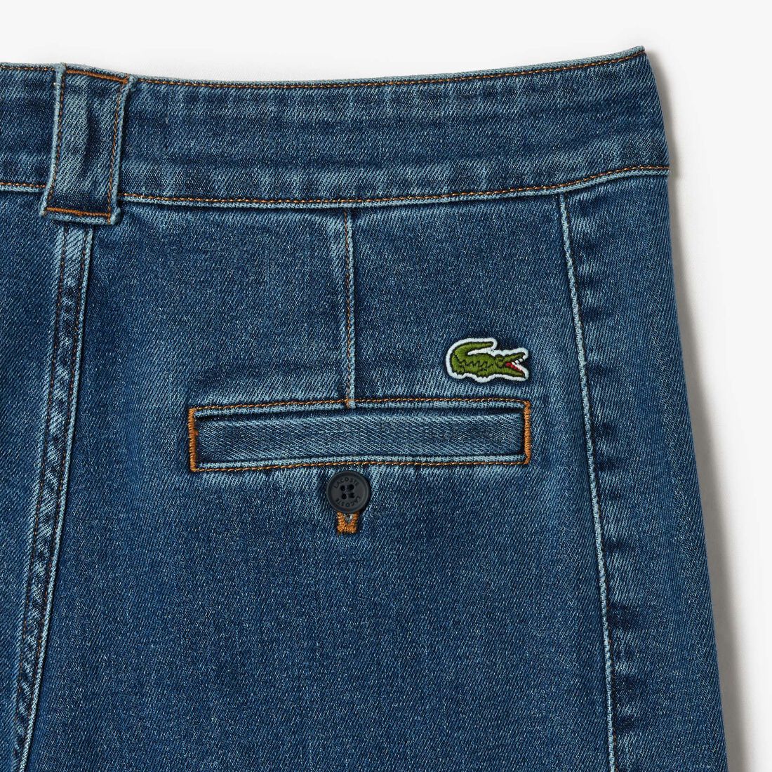 بنطال جينز لاكوست من الدينيم المطاطي للنساء Women's Lacoste Stretch Denim Jeans - HF5900-00-36L