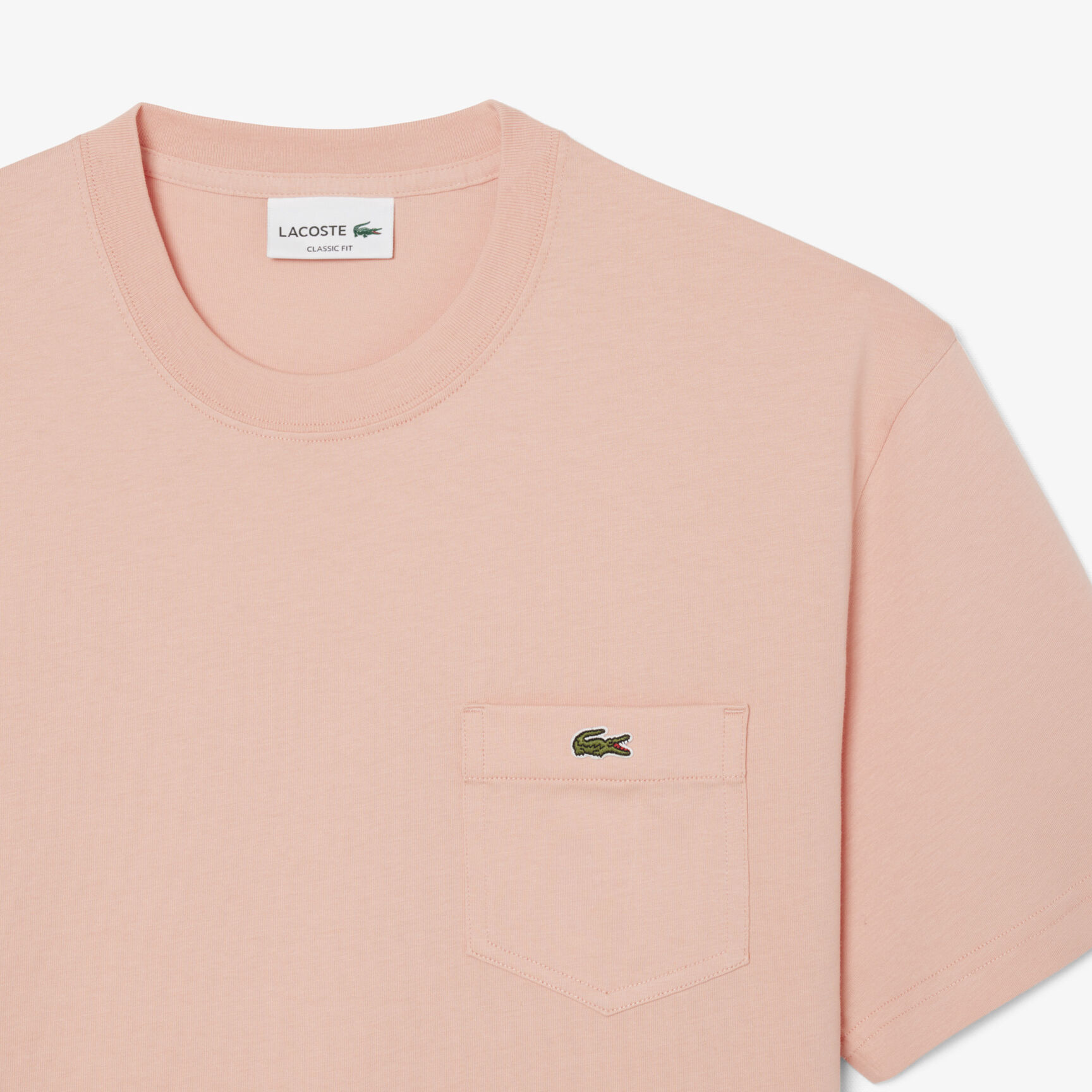 Cotton T-shirt with Breast Pocket - TH2827-00-UI2