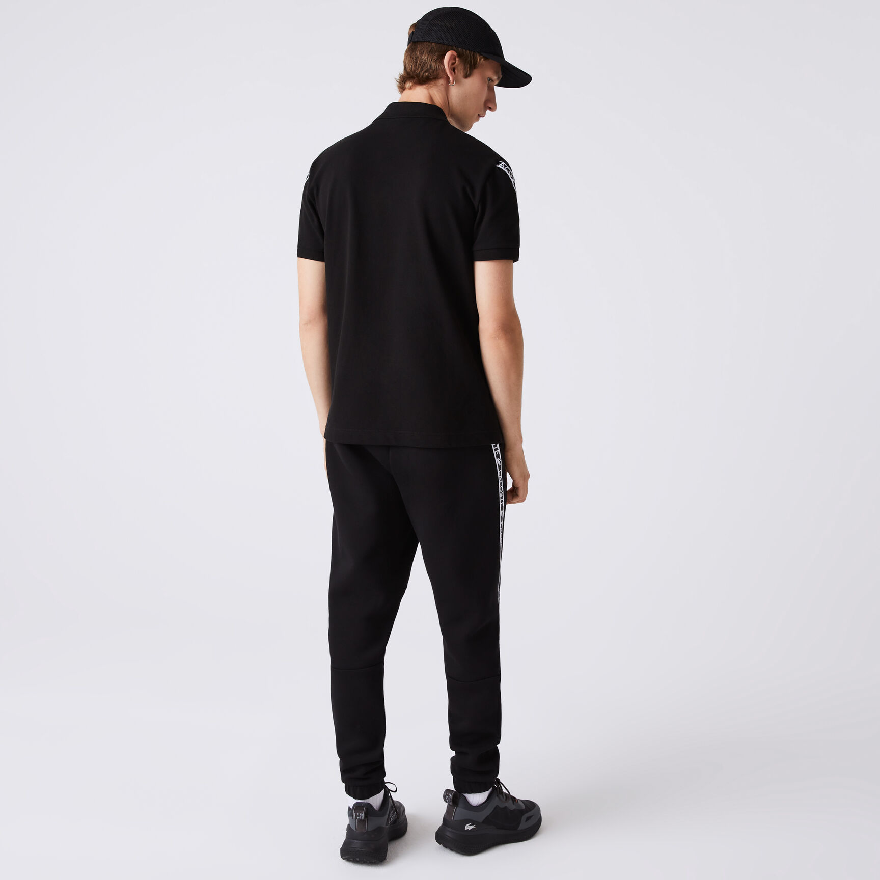 تيشيرت بولو لاكوست بيكيه ميني مطاطي بقصة عادية للرجال تيشيرت بولو لاكوست بيكيه ميني مطاطي بقصة عادية للرجال