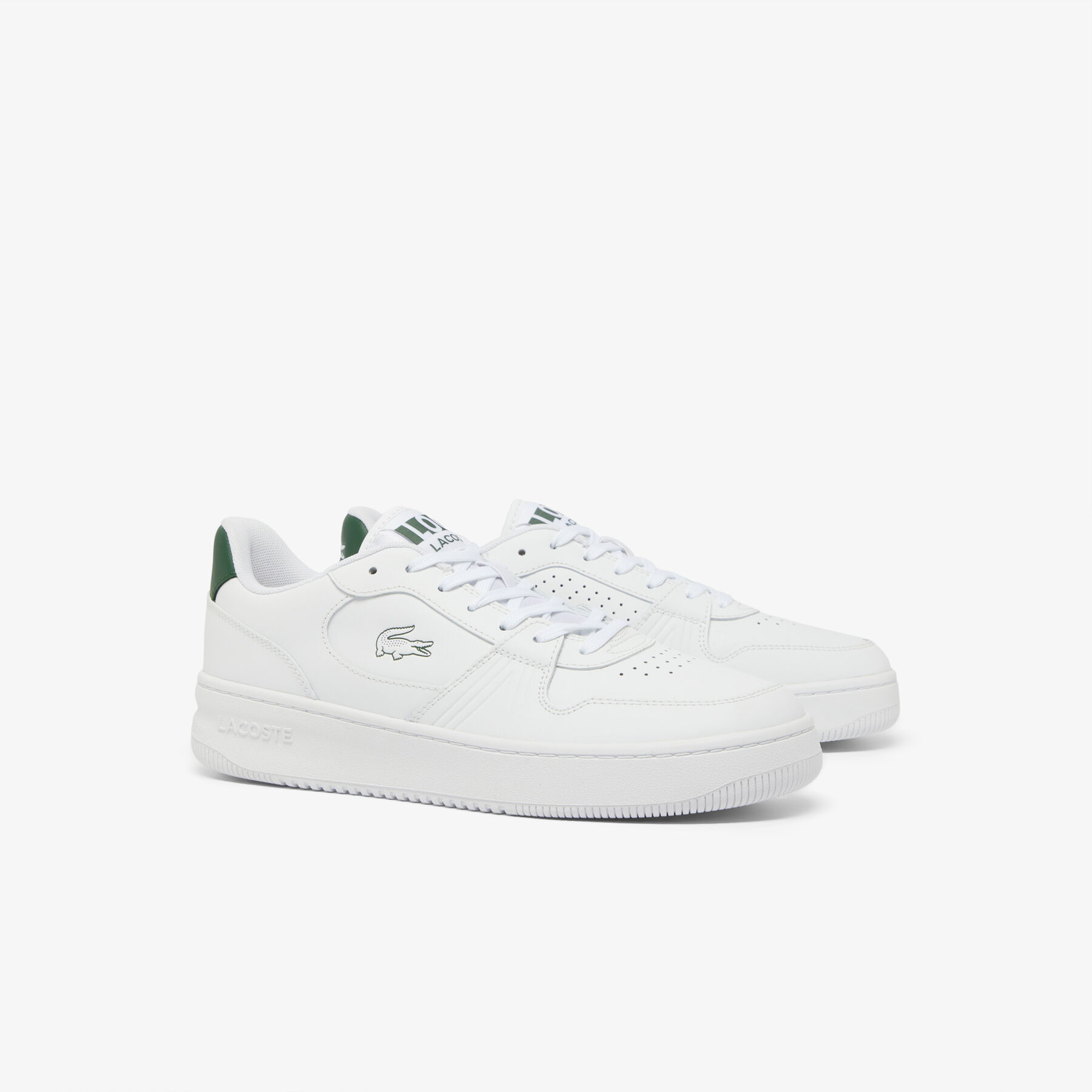 طقم أحذية رياضية جلدية للرجال L001 Men's L001 Set Leather Sneakers - 48SMA0018-1R5
