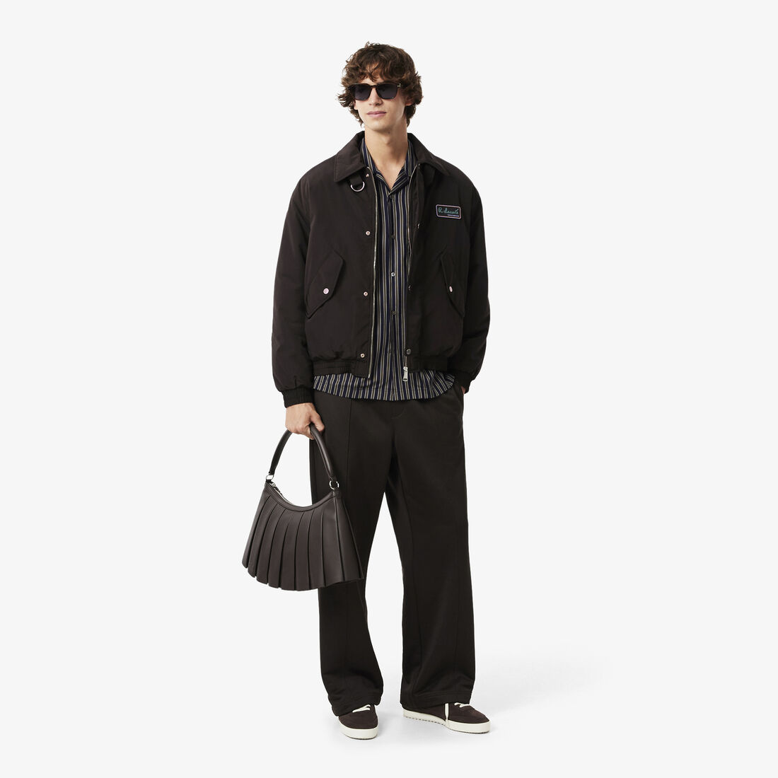 Water-Repellent Aviator Badge Jacket Water-Repellent Aviator Badge Jacket - BH5167-00-SKB